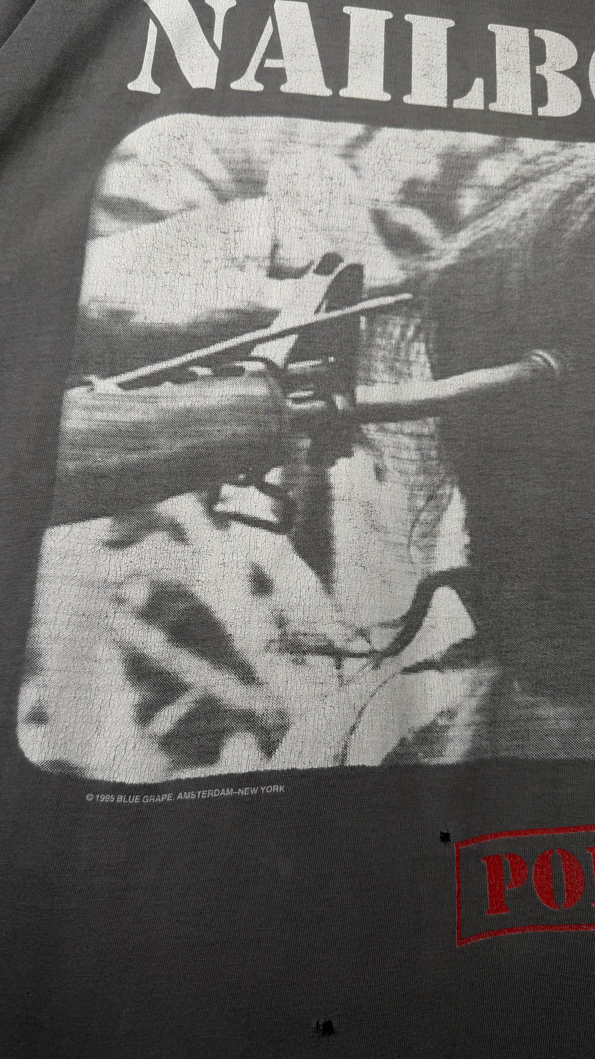NAILBOMB POINT BLANK TEE | DAY OF HATE ‘PROUD TO COMMIT COMMERCIAL SUICIDE’ BACKHIT