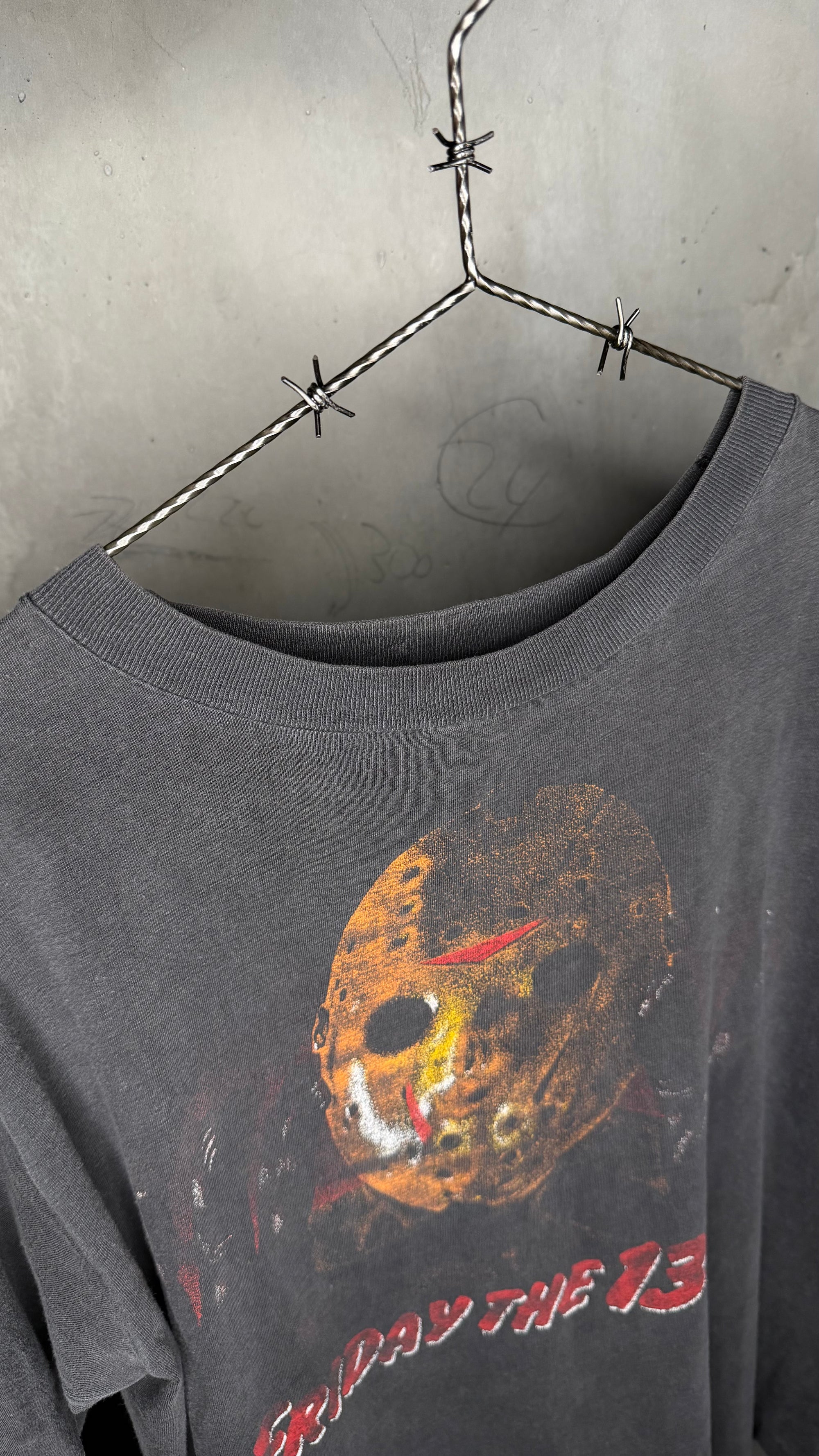 FRIDAY THE 13TH ‘JASON’S BACK’ MOVIE TEE | JASON UNMASKED GRAIL