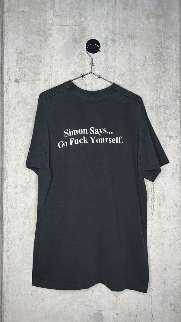 GEORGE CARLIN STANDUP COMEDY TOUR TEE | SIMON SAYS GO FUCK YOURSELF