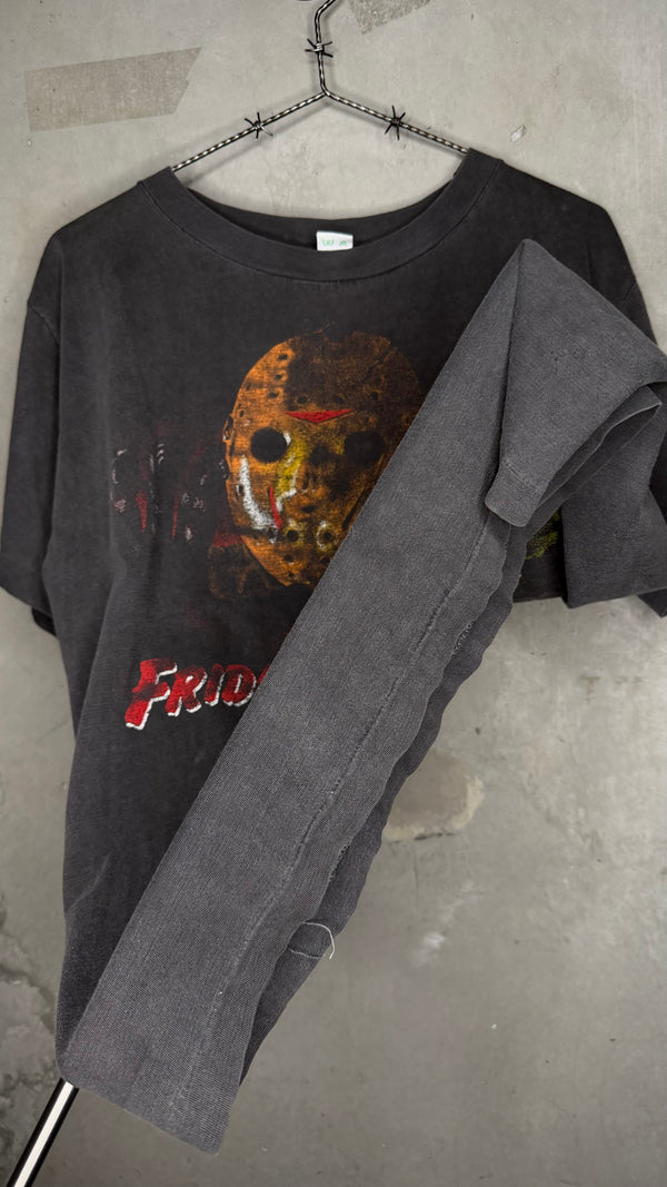FRIDAY THE 13TH ‘JASON’S BACK’ MOVIE TEE | JASON UNMASKED GRAIL