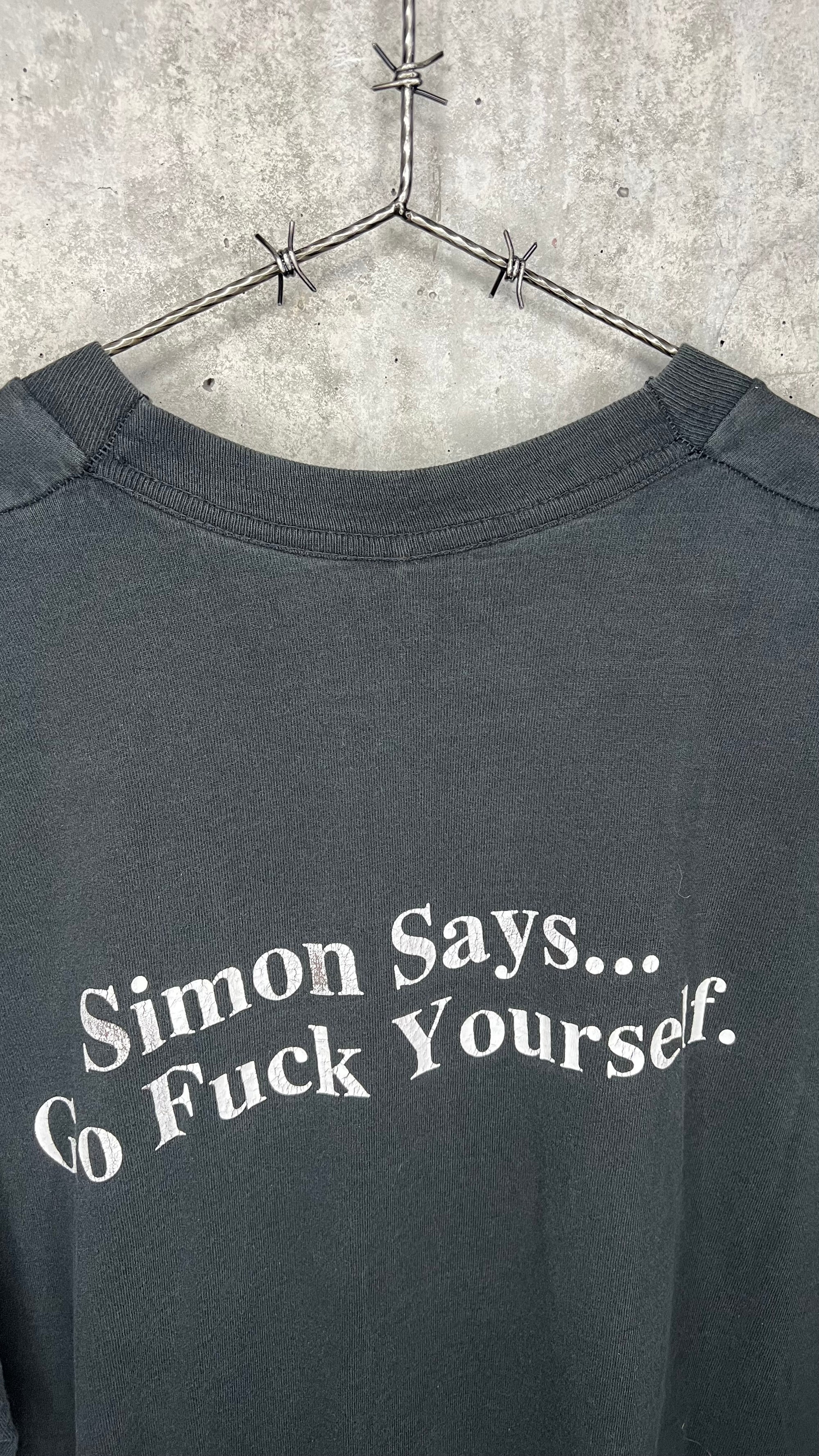 GEORGE CARLIN STANDUP COMEDY TOUR TEE | SIMON SAYS GO FUCK YOURSELF