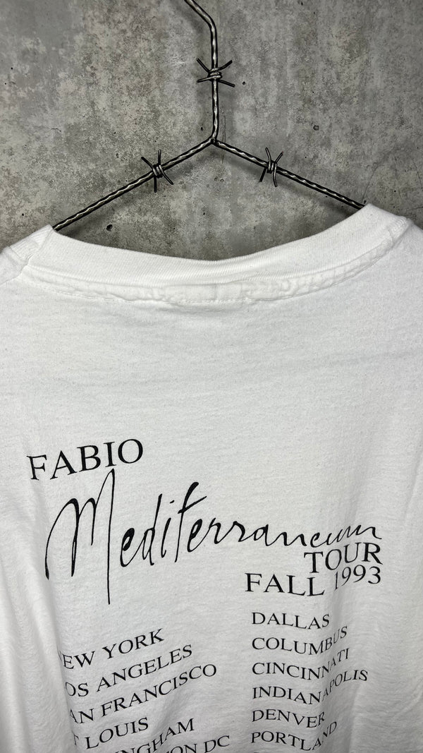 FABIO GRAIL | MEDITERRANEAN FRAGRANCE PROMO TOUR TEE | “THE FRAGRANCE FOR MEN CREATED FOR THE PLEASURE OF WOMEN”