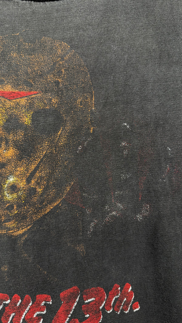 FRIDAY THE 13TH ‘JASON’S BACK’ MOVIE TEE | JASON UNMASKED GRAIL