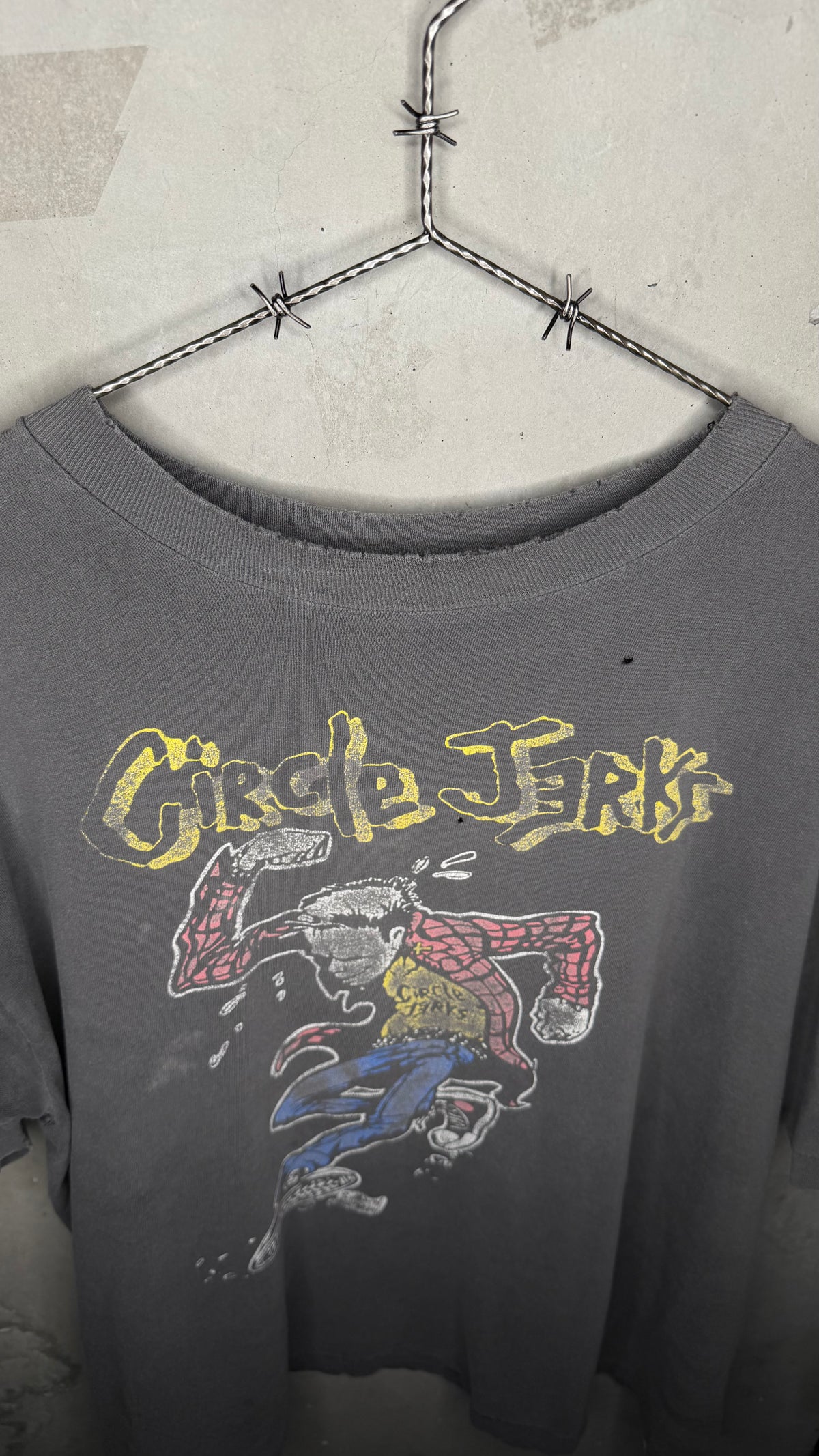 CIRCLE JERKS ‘SKANK KID’ FADED TEE