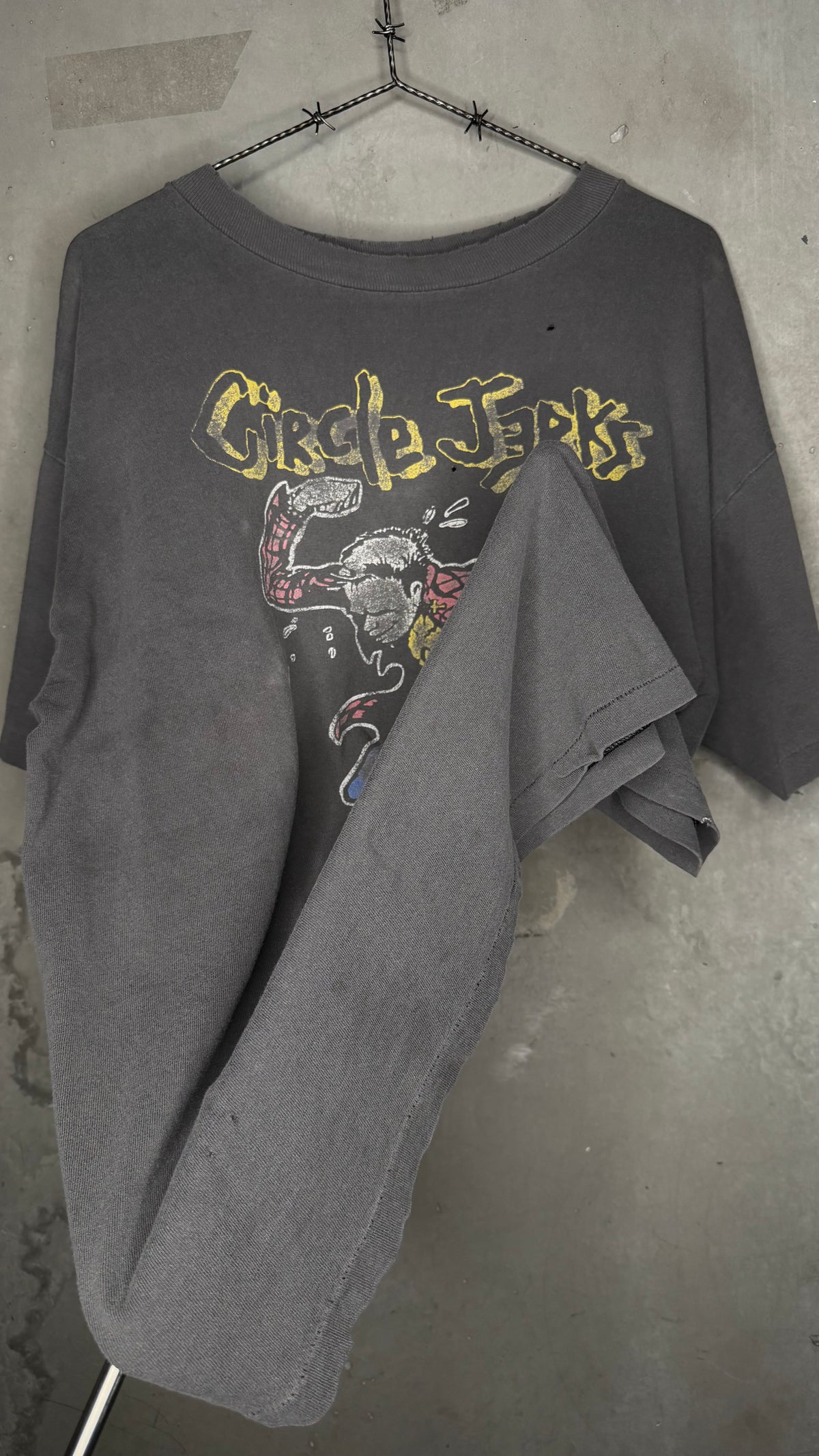 CIRCLE JERKS ‘SKANK KID’ FADED TEE
