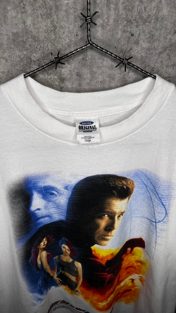 THE WORLD IS NOT ENOUGH MOVIE TEE | JAMES BOND | PIERCE BROSNAN