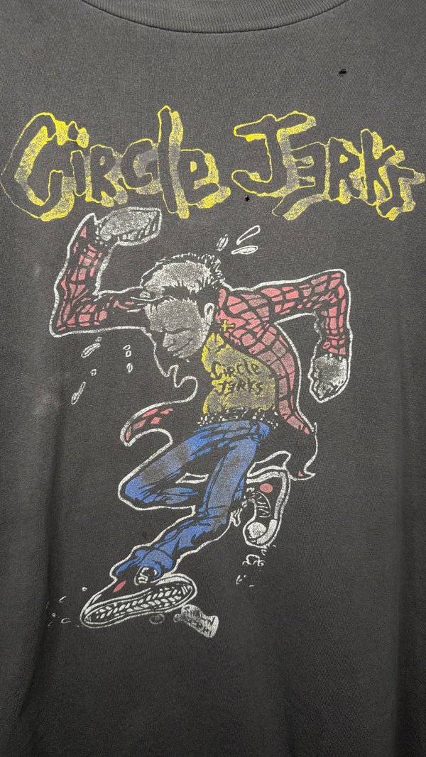 CIRCLE JERKS ‘SKANK KID’ FADED TEE