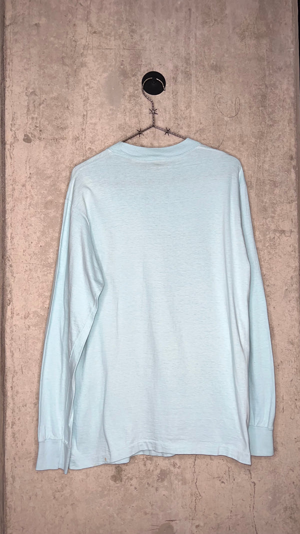 THE SMITHS HATFUL OF HOLLOW BABY BLUE LONG SLEEVE