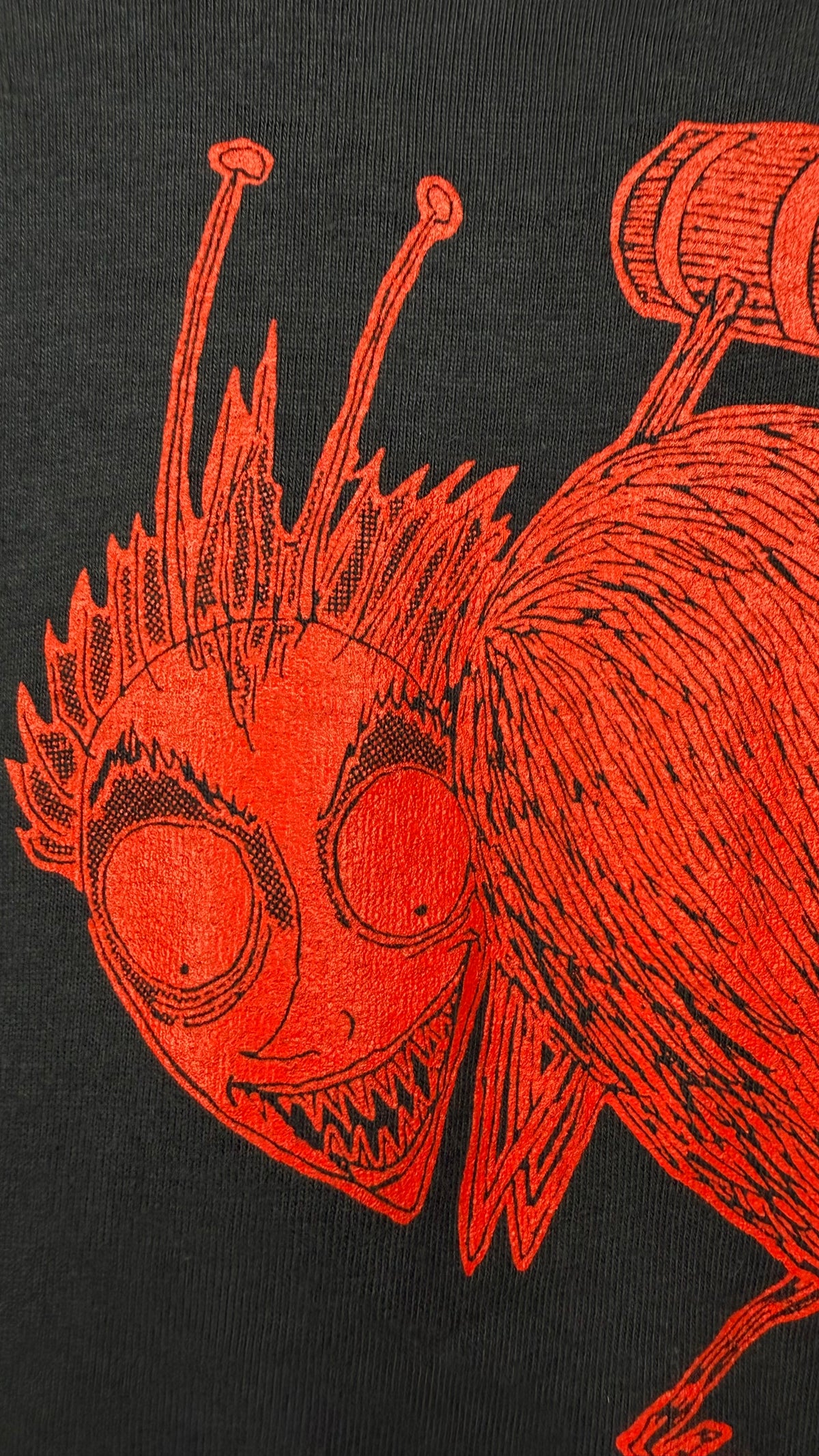 RARE 88’ BEETLEJUICE CAST & CREW ONLY MOVIE TEE | HAND DRAWN & PRINTED BY TIM BURTON HIMSELF