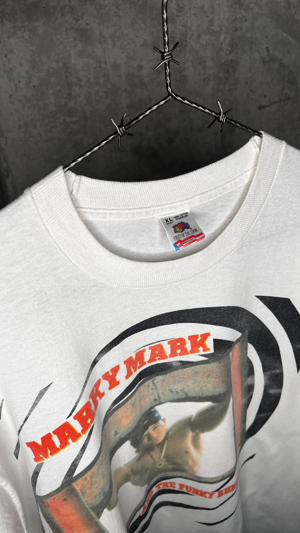 MARKY MARK & THE FUNKY BUNCH TEE | RARE DEBUT ALBUM PROMO | MARK WAHLBERG HIP HOP GROUP | INTERSCOPE RECORDS