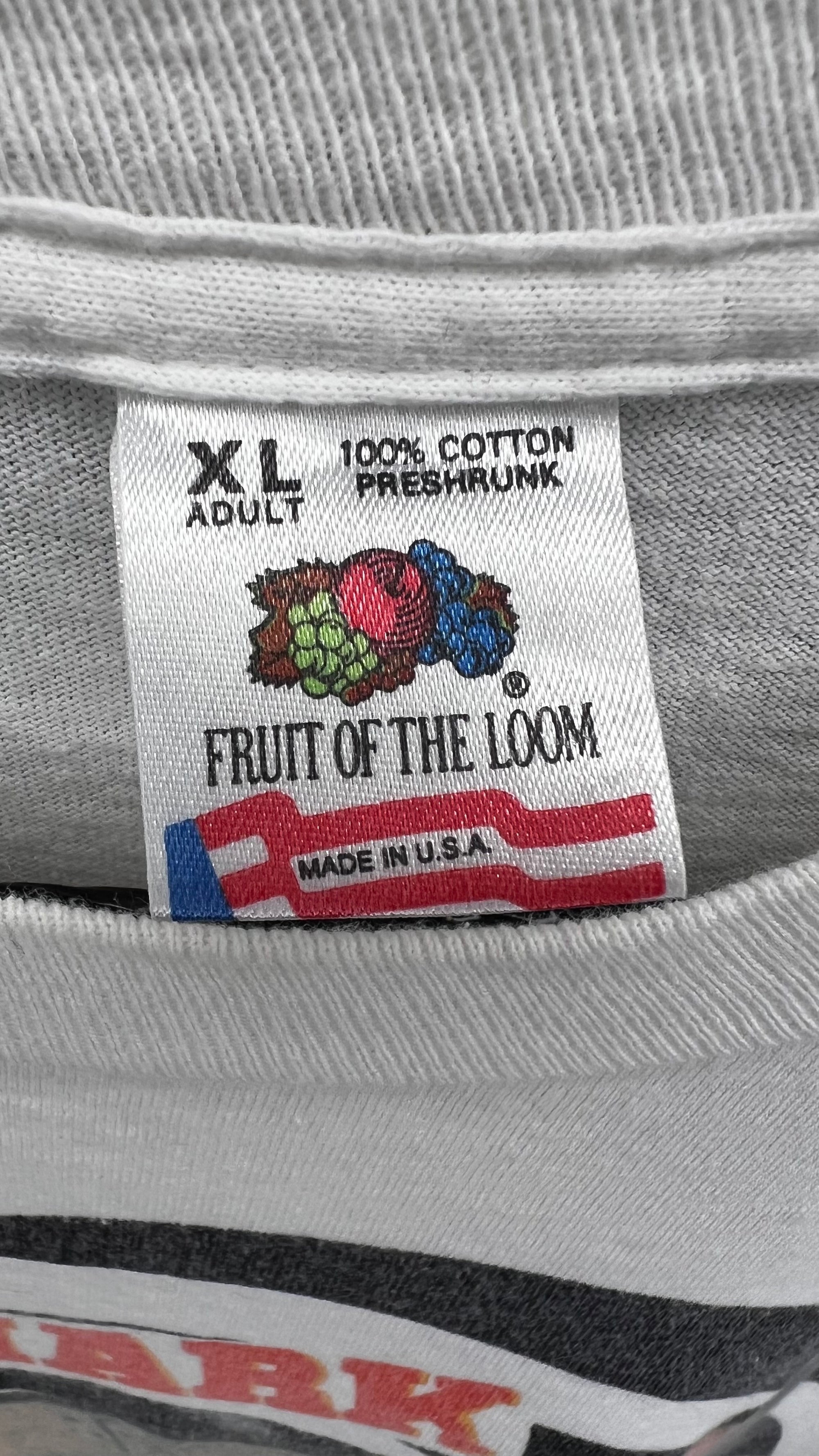 MARKY MARK & THE FUNKY BUNCH TEE | RARE DEBUT ALBUM PROMO | MARK WAHLBERG HIP HOP GROUP | INTERSCOPE RECORDS