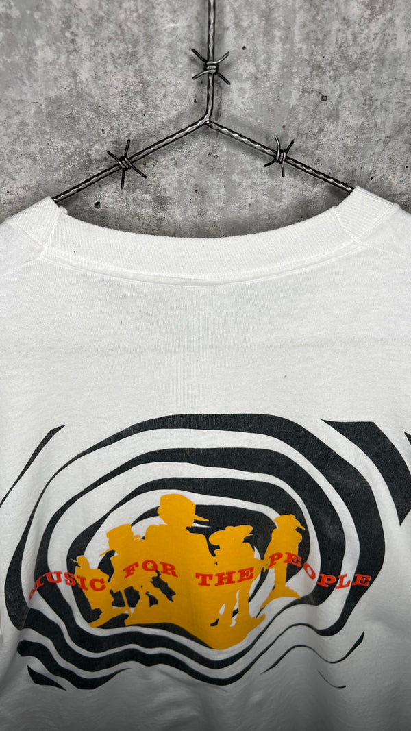 MARKY MARK & THE FUNKY BUNCH TEE | RARE DEBUT ALBUM PROMO | MARK WAHLBERG HIP HOP GROUP | INTERSCOPE RECORDS