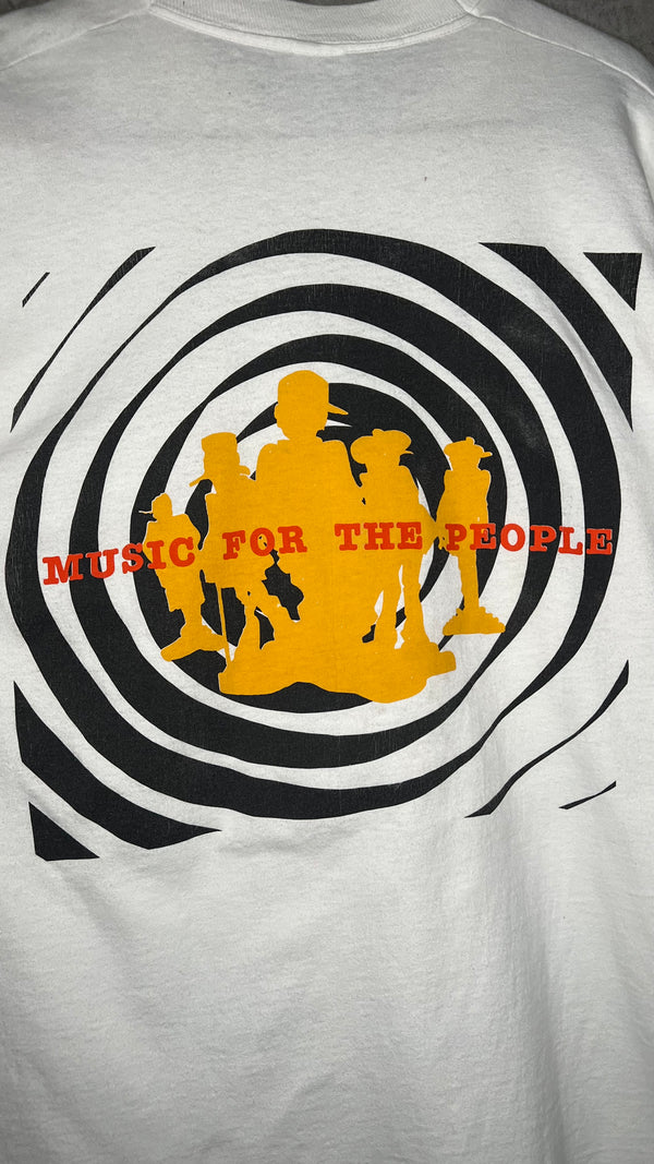 MARKY MARK & THE FUNKY BUNCH TEE | RARE DEBUT ALBUM PROMO | MARK WAHLBERG HIP HOP GROUP | INTERSCOPE RECORDS