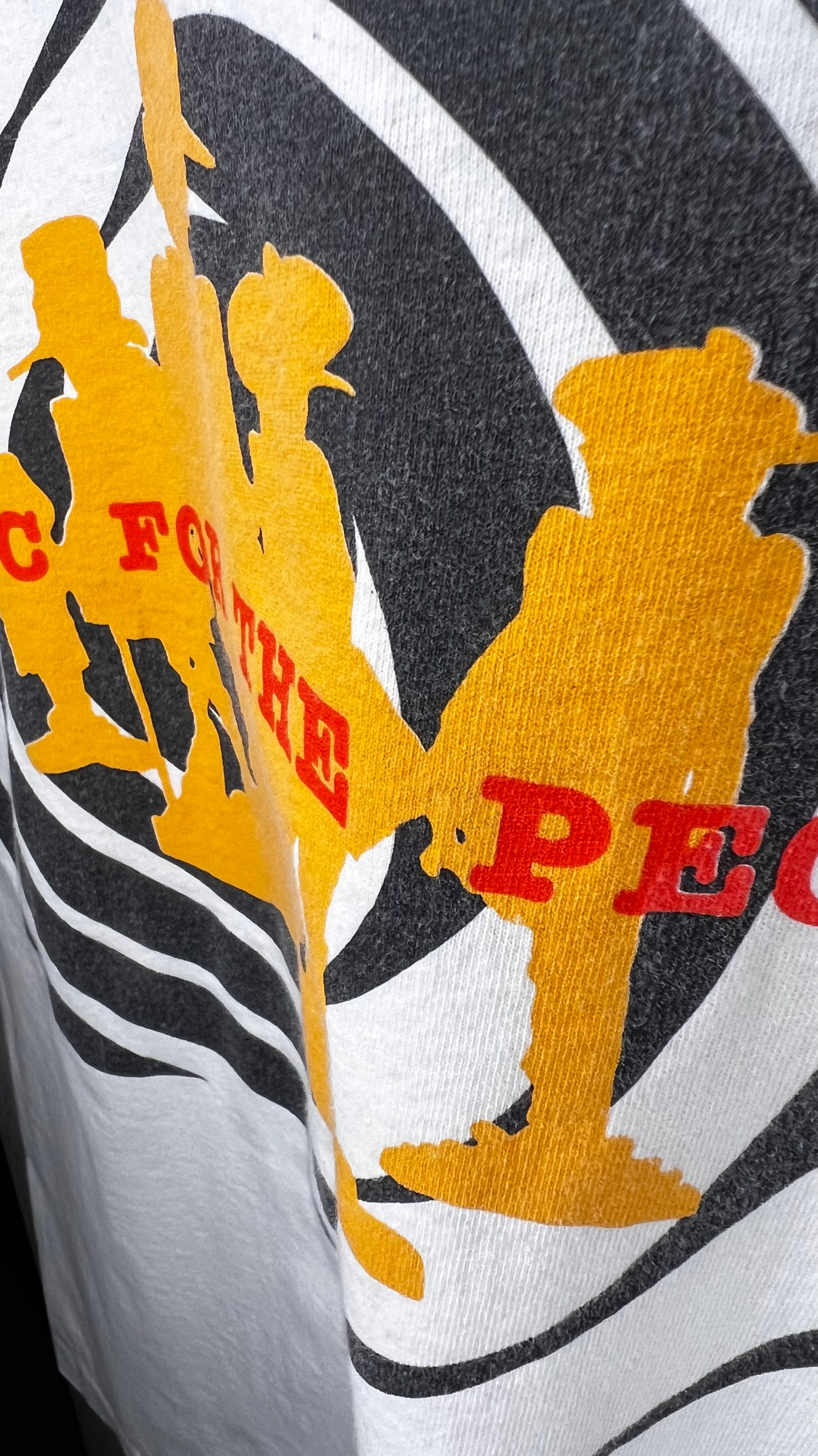 MARKY MARK & THE FUNKY BUNCH TEE | RARE DEBUT ALBUM PROMO | MARK WAHLBERG HIP HOP GROUP | INTERSCOPE RECORDS