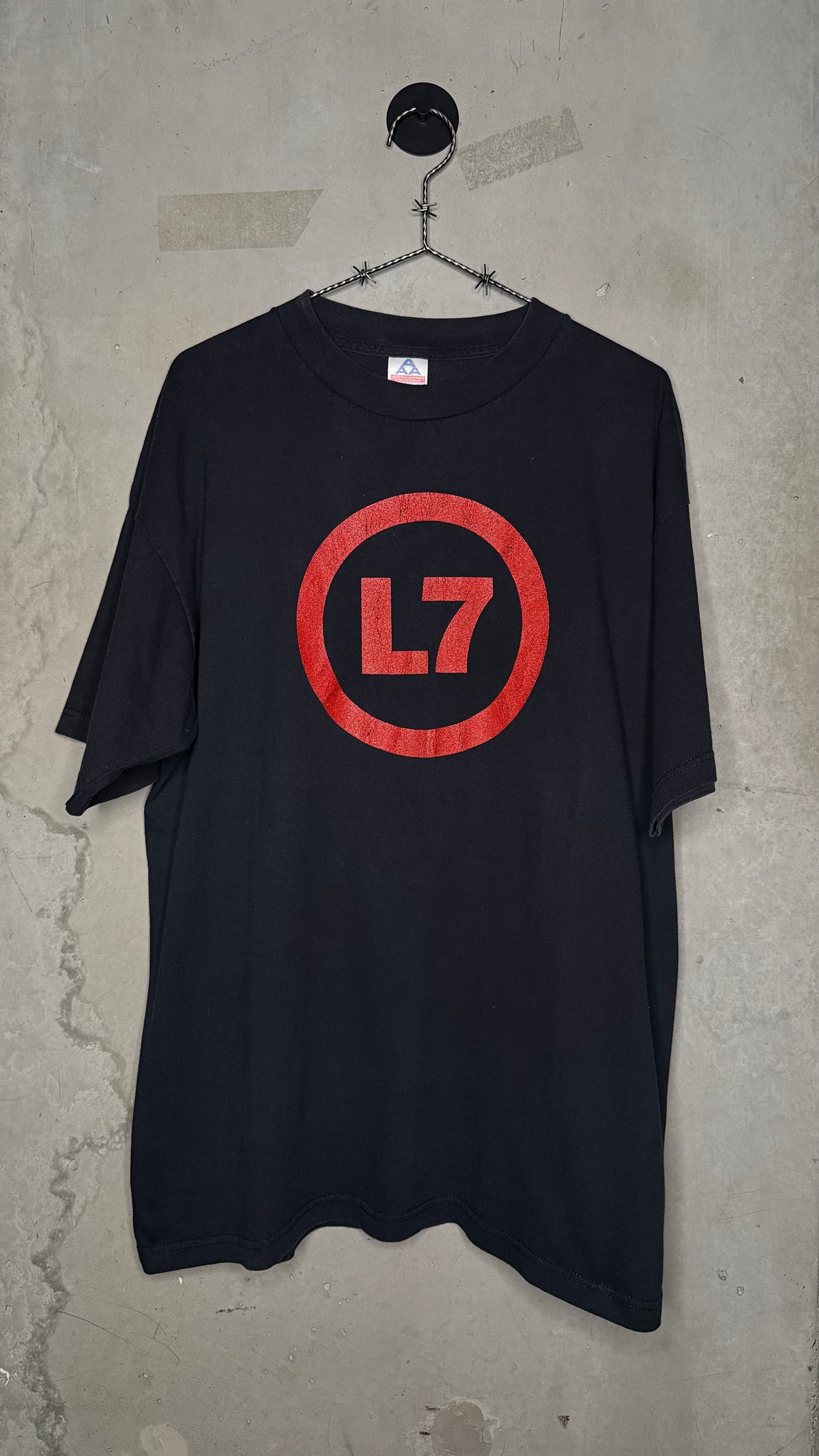 L7 US TOUR 97’ GLITTER PRINT LOGO TEE