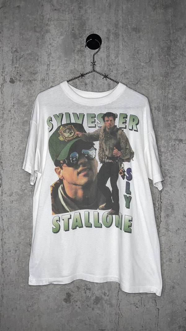 SYLVESTER STALLONE CLIFFHANGER EURO PROMO TEE | SOLO SLY