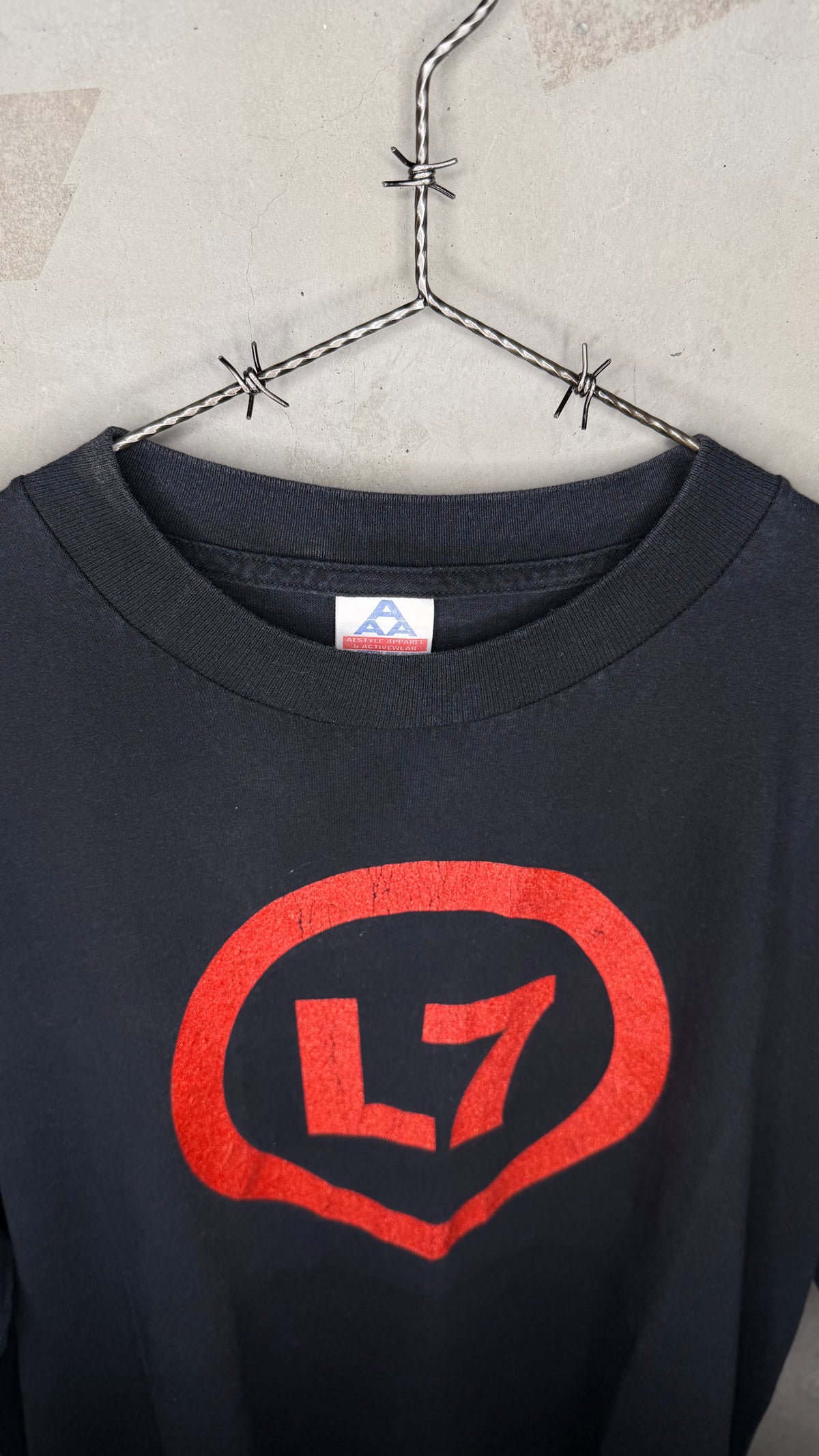 L7 US TOUR 97’ GLITTER PRINT LOGO TEE
