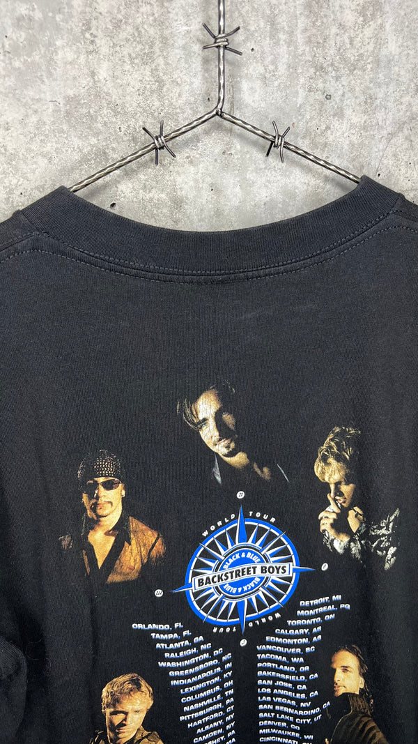 BACKSTREET BOYS BLACK & BLUE WORLD TOUR TEE