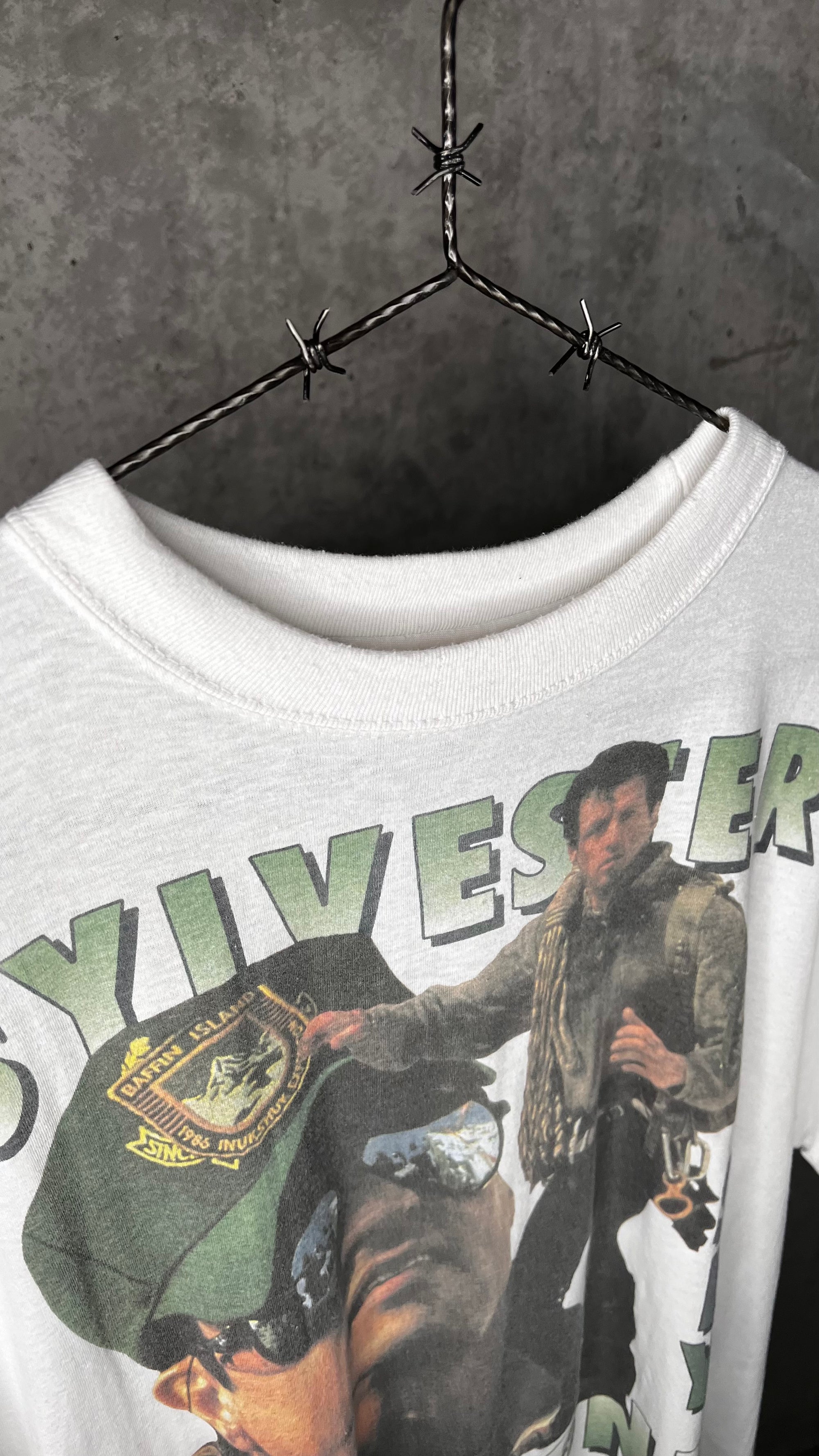 SYLVESTER STALLONE CLIFFHANGER EURO PROMO TEE | SOLO SLY