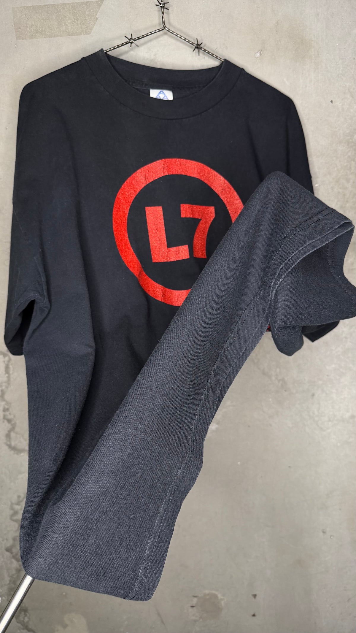 L7 US TOUR 97’ GLITTER PRINT LOGO TEE