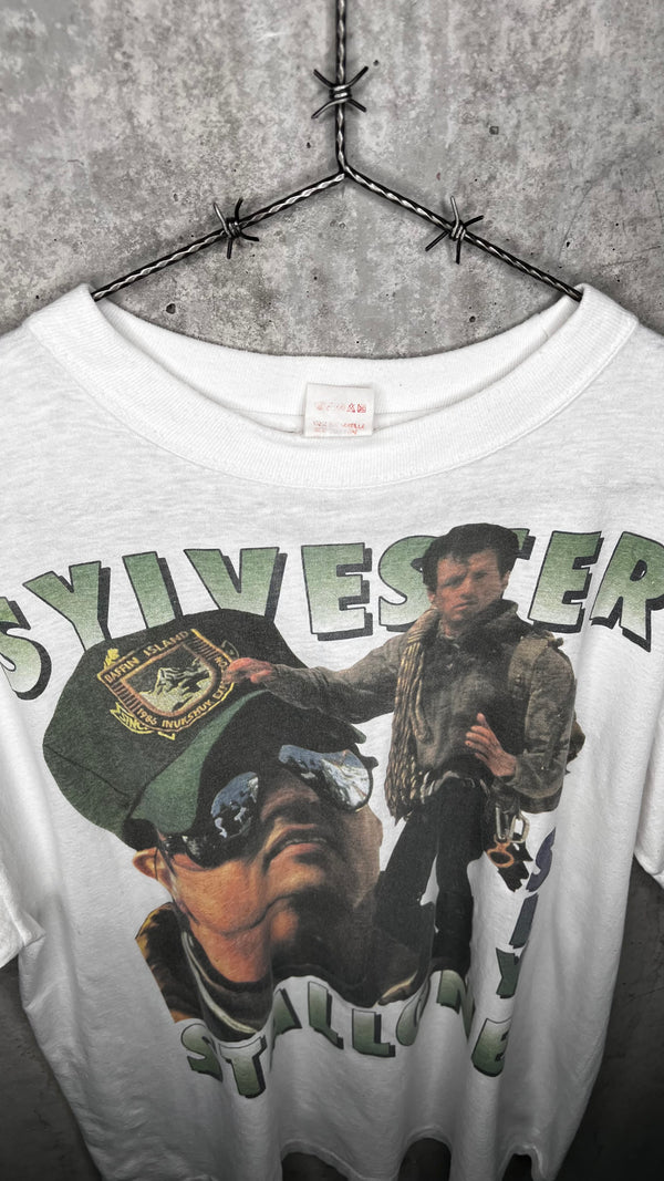 SYLVESTER STALLONE CLIFFHANGER EURO PROMO TEE | SOLO SLY
