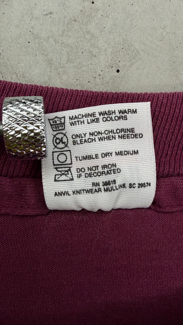 SONIC YOUTH HYSTERIC GLAMOUR ASTRONAUTS TEE | MAROON VARIANT