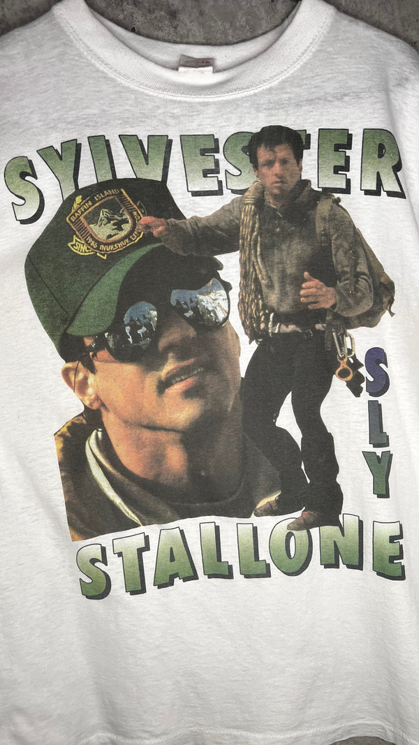 SYLVESTER STALLONE CLIFFHANGER EURO PROMO TEE | SOLO SLY
