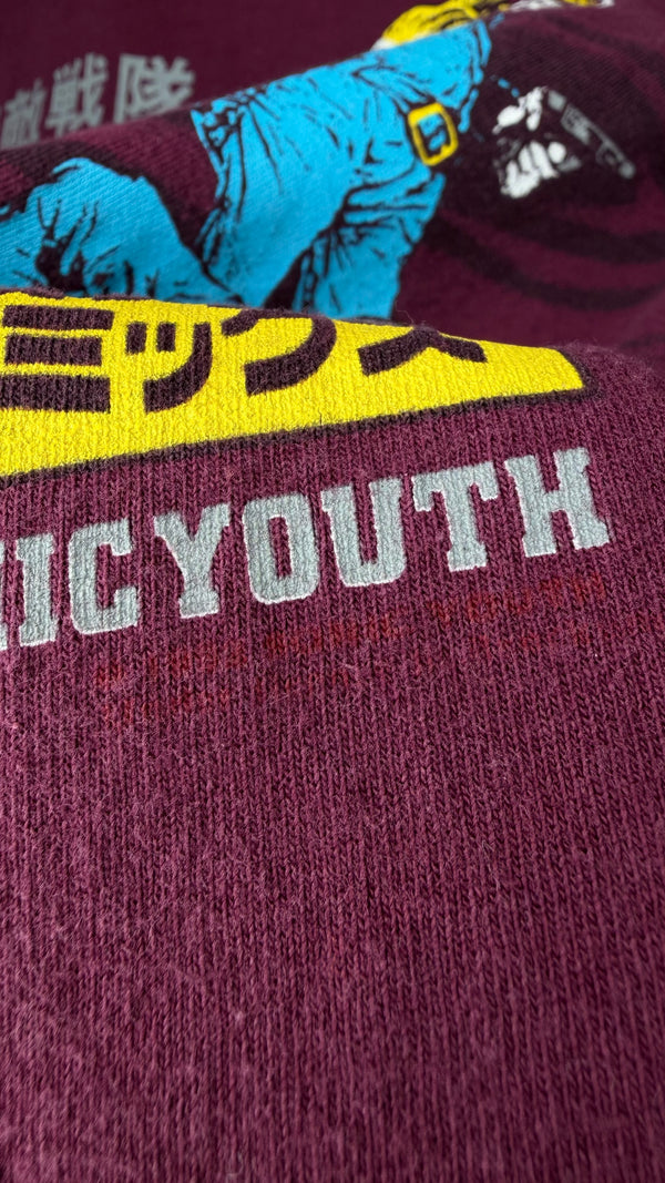 SONIC YOUTH HYSTERIC GLAMOUR ASTRONAUTS TEE | MAROON VARIANT