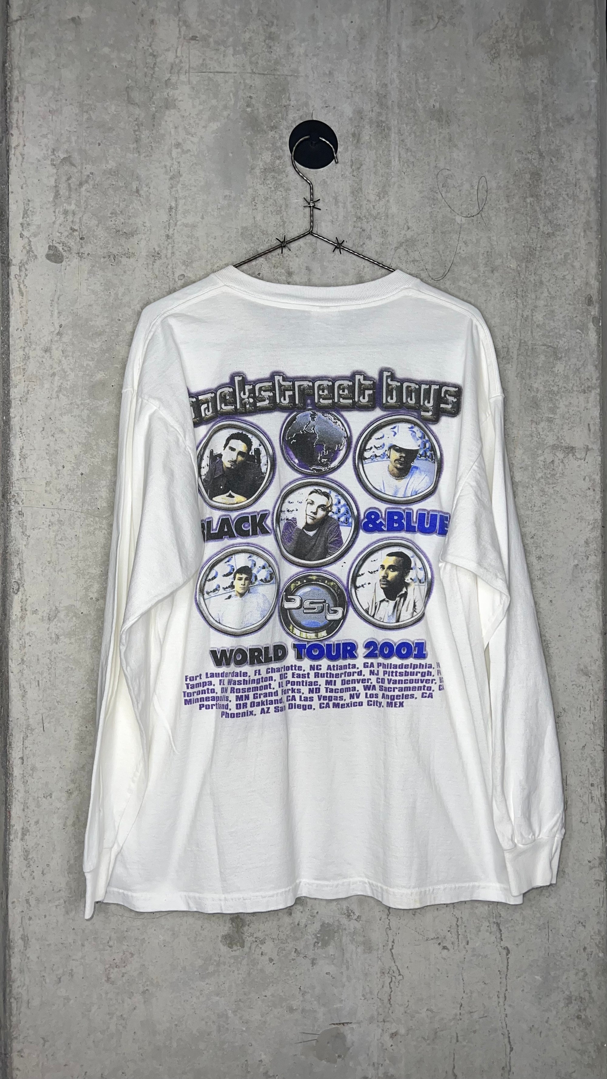 BACKSTREET BOYS BLACK & BLUE TOUR LONG SLEEVE