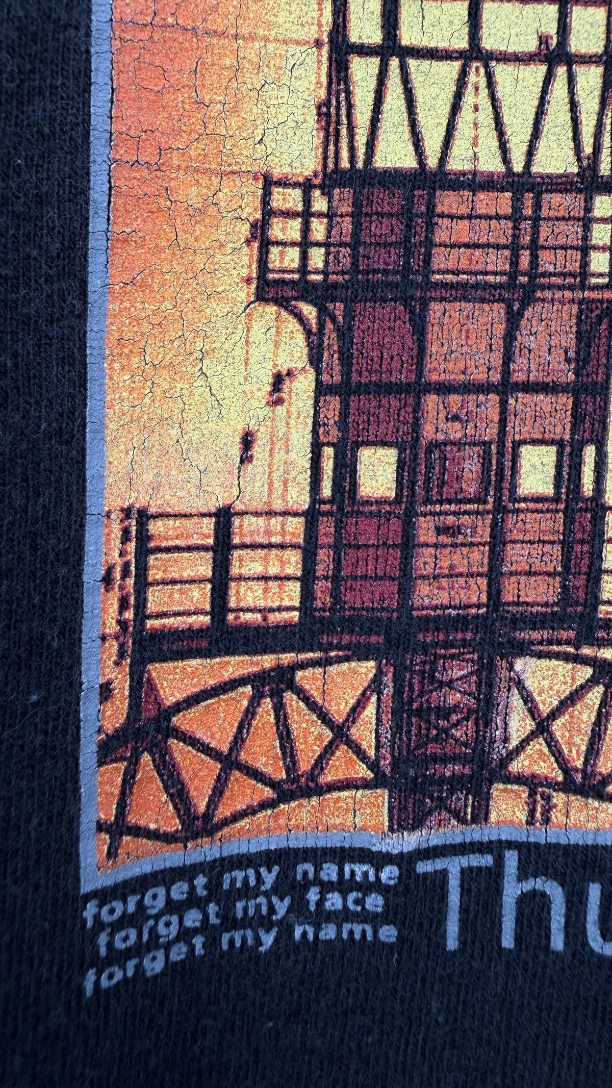 THURSDAY ‘PARIS IN FLAMES’ RARE FULL COLLAPSE ERA TEE
