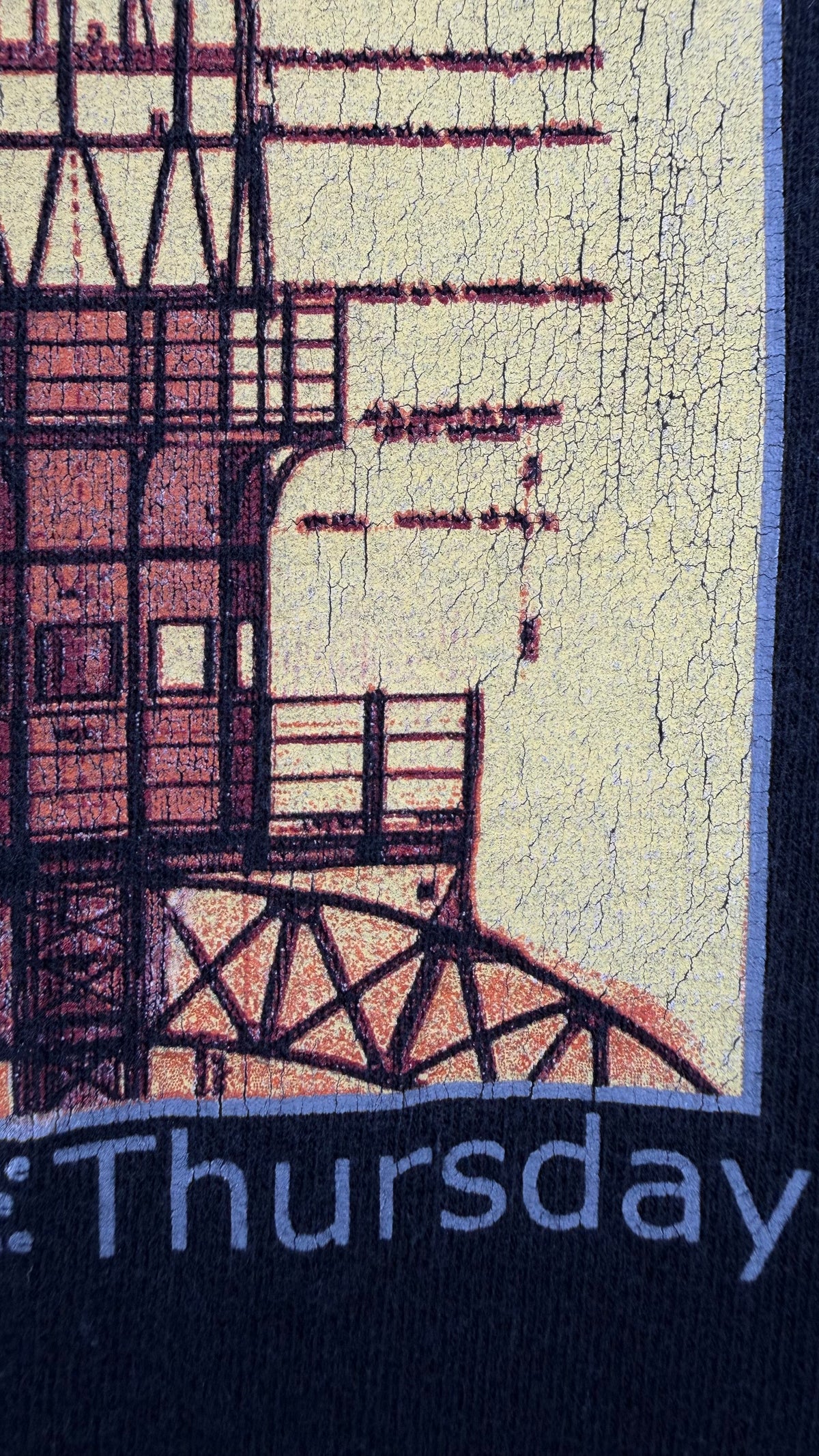 THURSDAY ‘PARIS IN FLAMES’ RARE FULL COLLAPSE ERA TEE