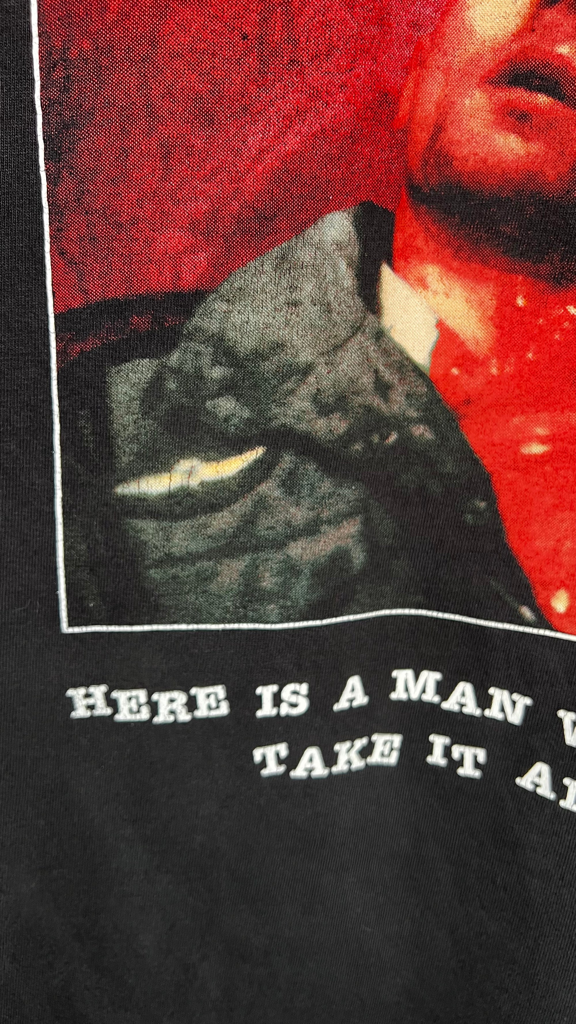 TAXI DRIVER MOVIE TEE | BIG ROBERT DE NIRO PRINT | ‘HERE IS A MAN WHO WOULD NOT TAKE IT ANYMORE’