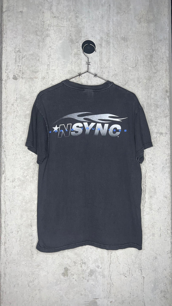 *NSYNC 98’ WORLD TOUR SEPIA TEE BACK FLAME HIT