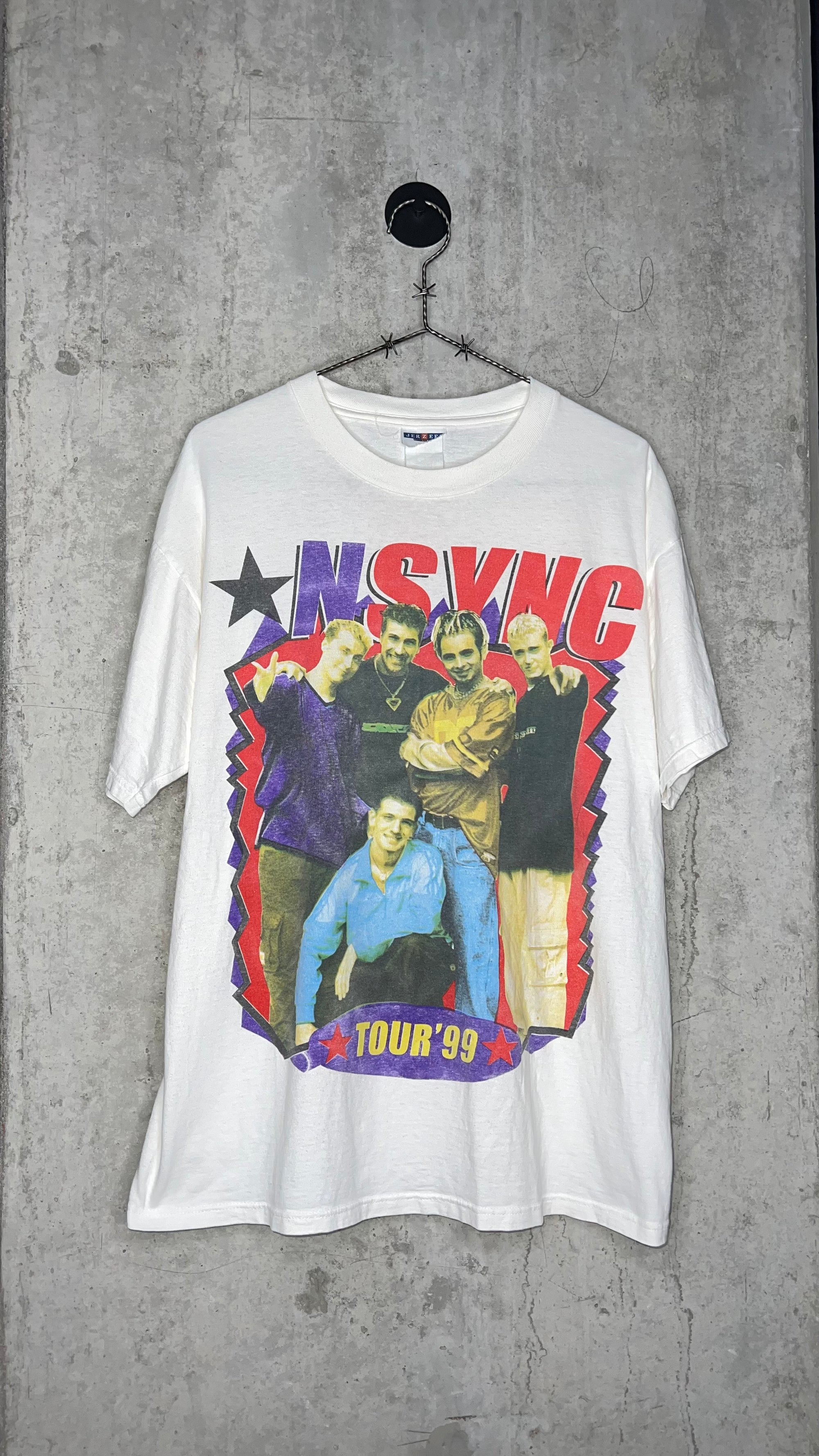 *NSYNC PURPLE & RED TOUR TEE