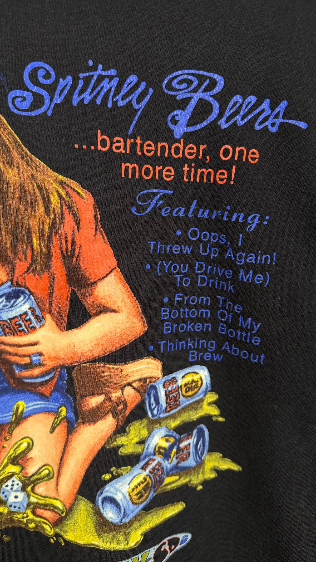BRITNEY SPEARS UNHINGED PARODY TEE | ‘SPITNEY BEERS’