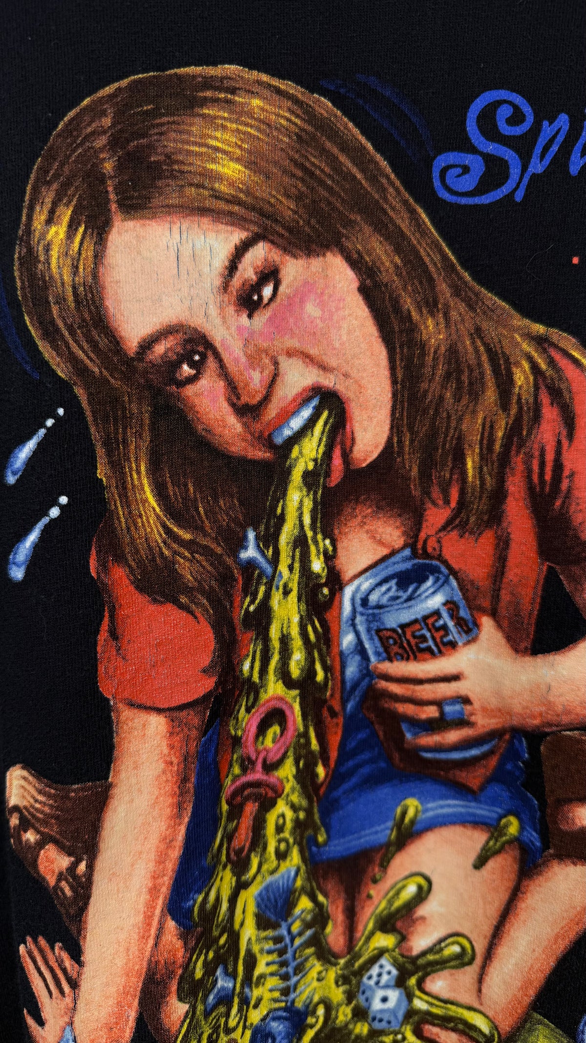 BRITNEY SPEARS UNHINGED PARODY TEE | ‘SPITNEY BEERS’