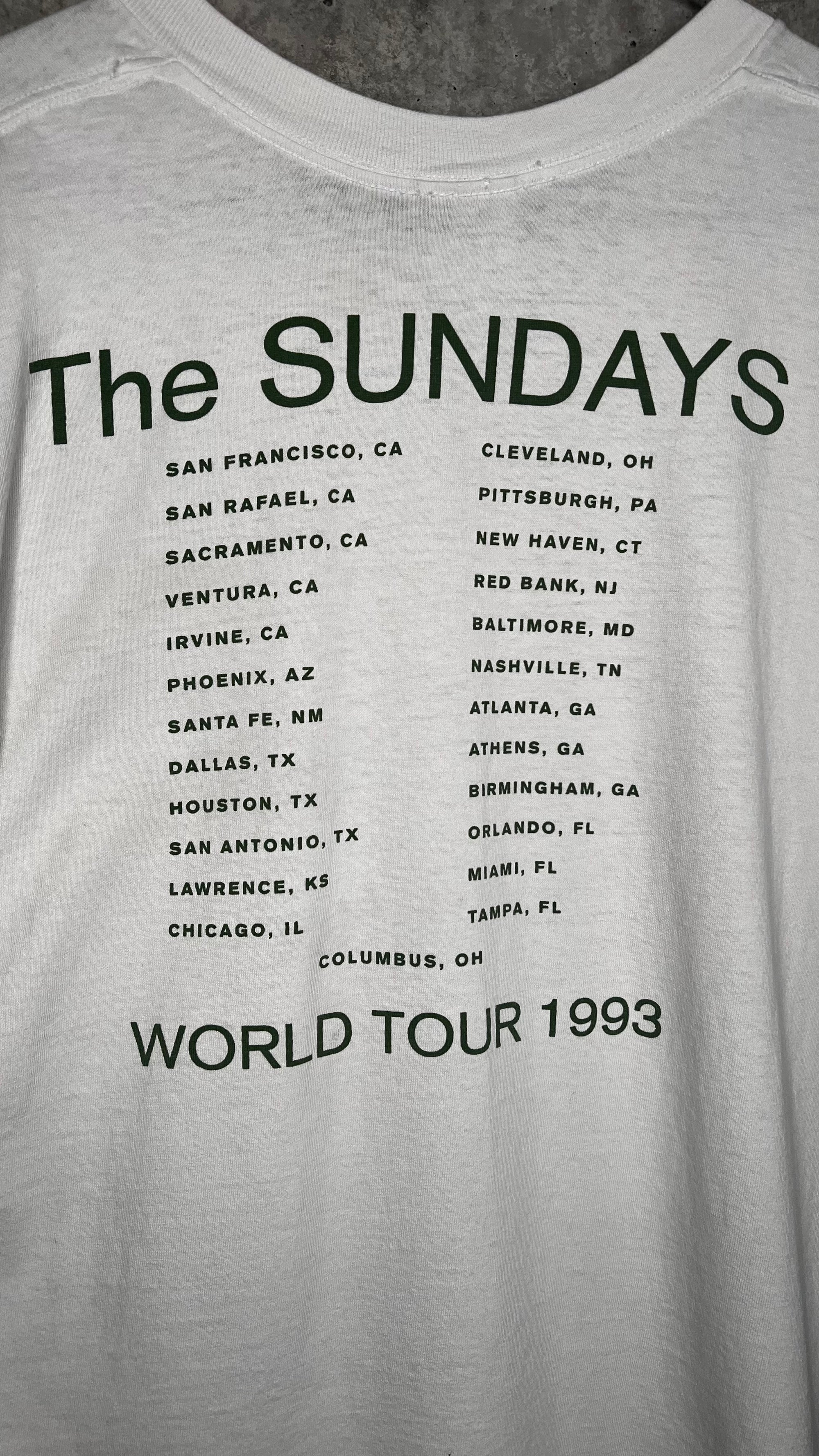THE SUNDAYS ‘PEARS’ 93’ WORLD TOUR TEE