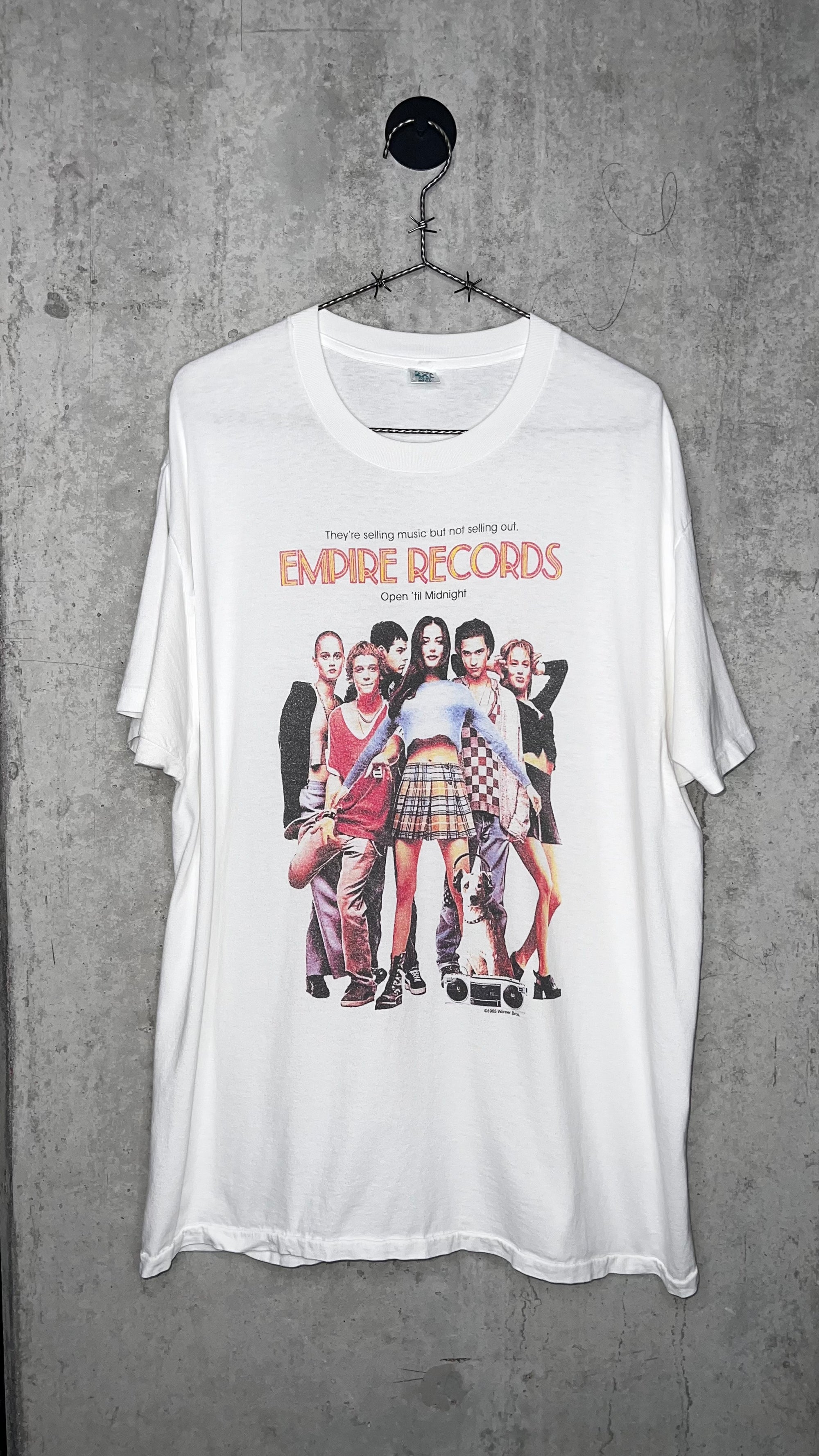 EMPIRE RECORDS POSTER PRINT MOVIE TEE | LIV TYLER | RENÈE ZELLWEGER | ANTHONY LAPAGLIA | JOHNNY WHITWORTH | RORY COCHRANE | ROBIN TUNNEY