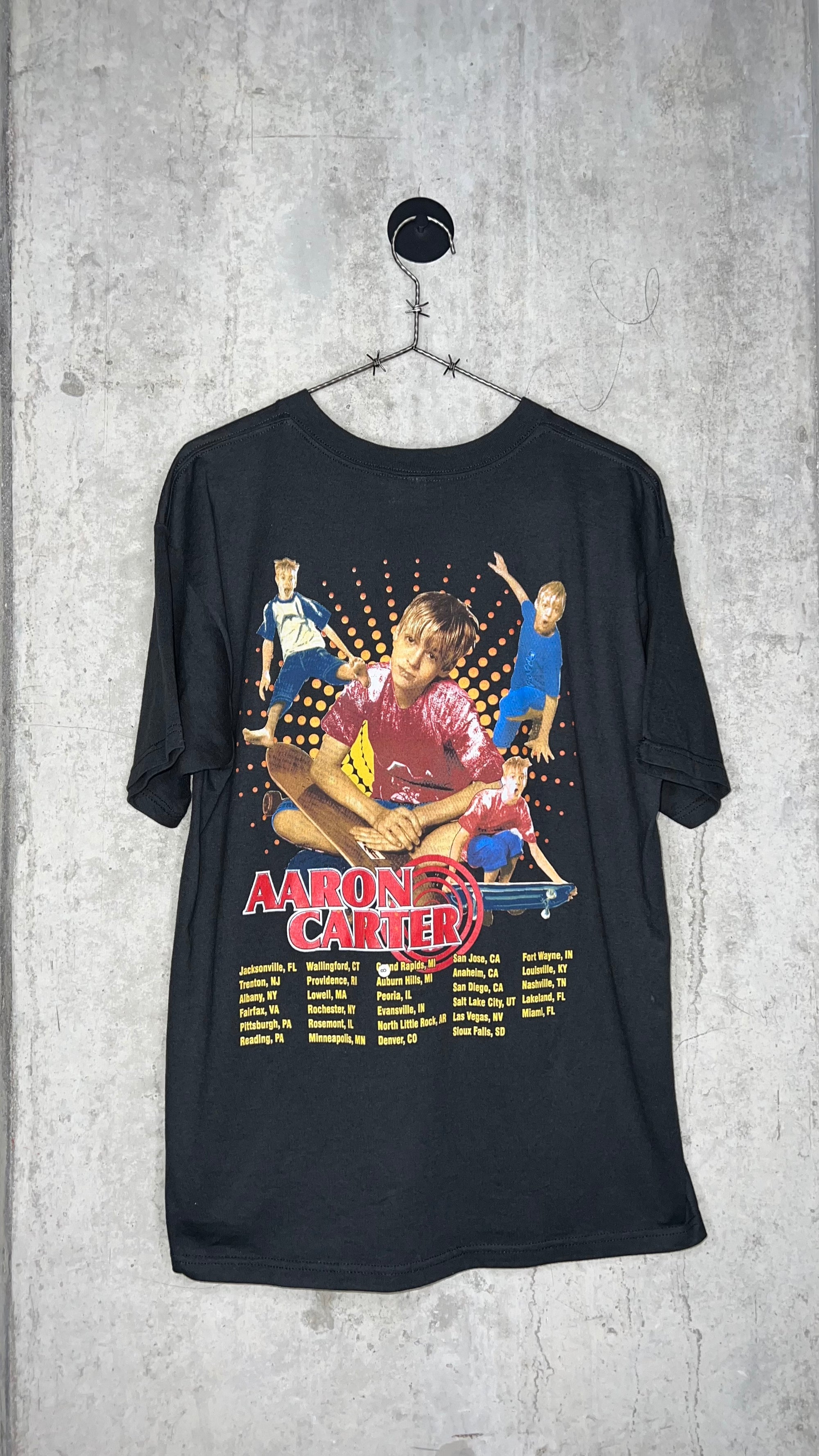 AARON CARTER RAP TEE