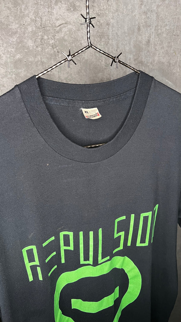REPULSION TEE 89’ | TYPE O NEGATIVE ULTRA RARE EARLY ERA (PRE-NAME CHANGE) | HAND PRINTED BY THE BAND