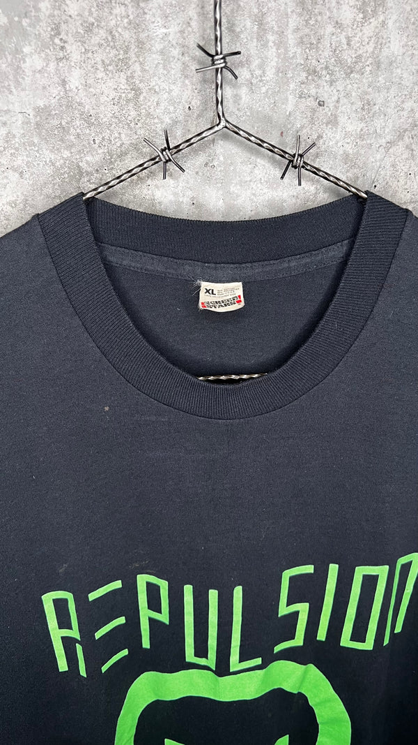 REPULSION TEE 89’ | TYPE O NEGATIVE ULTRA RARE EARLY ERA (PRE-NAME CHANGE) | HAND PRINTED BY THE BAND