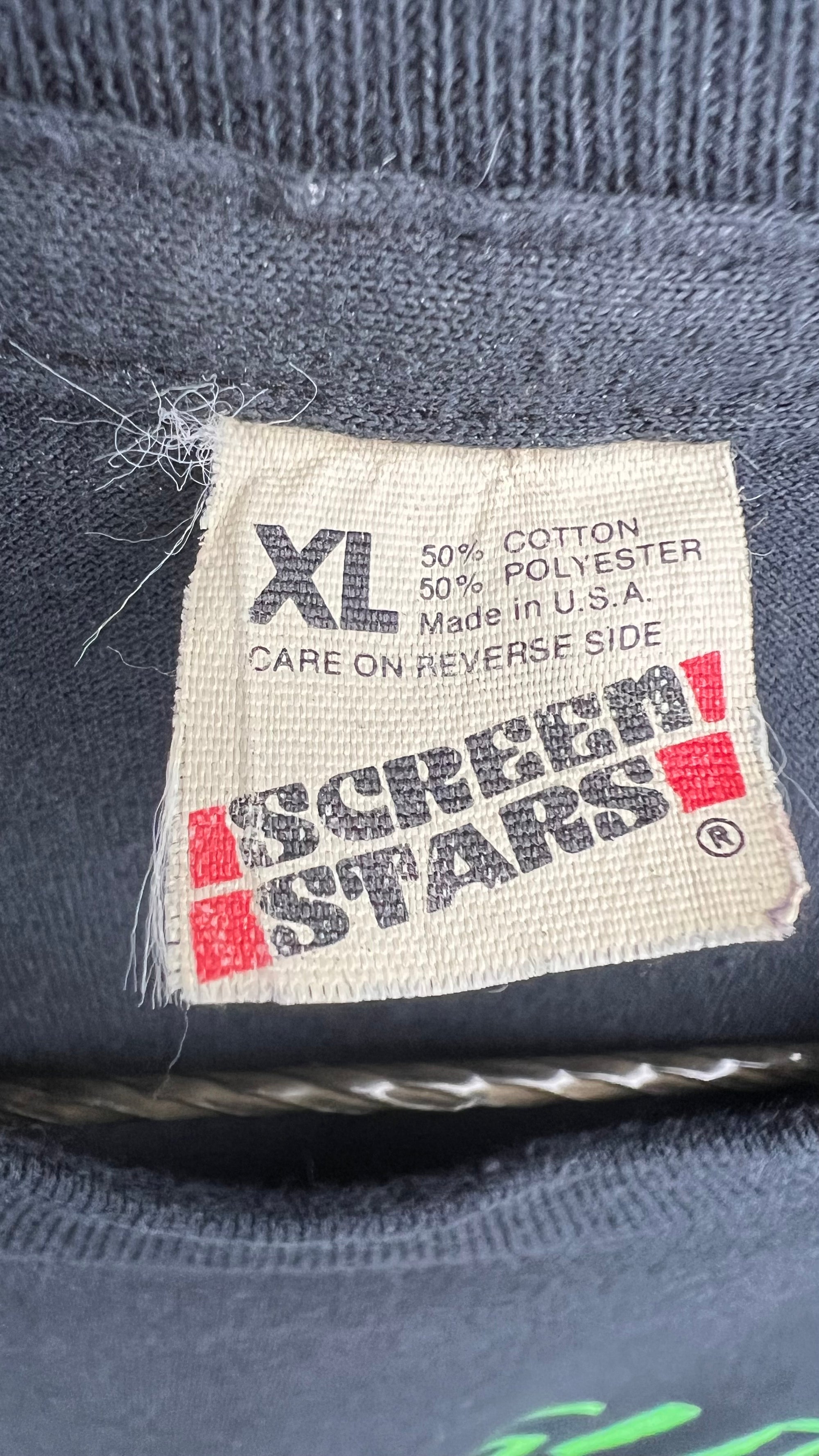 REPULSION TEE 89’ | TYPE O NEGATIVE ULTRA RARE EARLY ERA (PRE-NAME CHANGE) | HAND PRINTED BY THE BAND