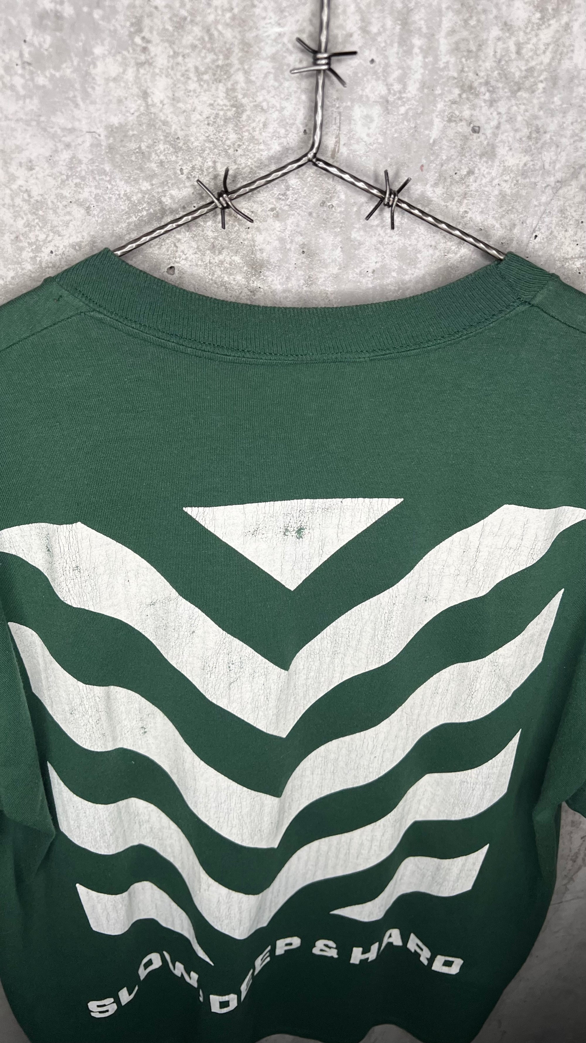 REPULSION ‘SLOW, DEEP & HARD’ 89’-90’ TEE |  TYPE O NEGATIVE ULTRA RARE EARLY ERA (PRE-NAME CHANGE) | HAND PRINTED BY THE BAND