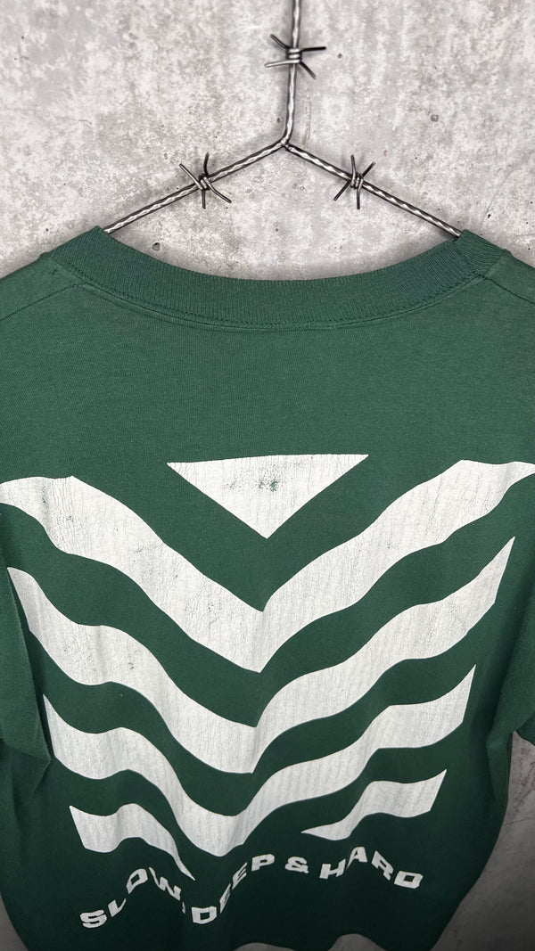 REPULSION ‘SLOW, DEEP & HARD’ 89’-90’ TEE |  TYPE O NEGATIVE ULTRA RARE EARLY ERA (PRE-NAME CHANGE) | HAND PRINTED BY THE BAND