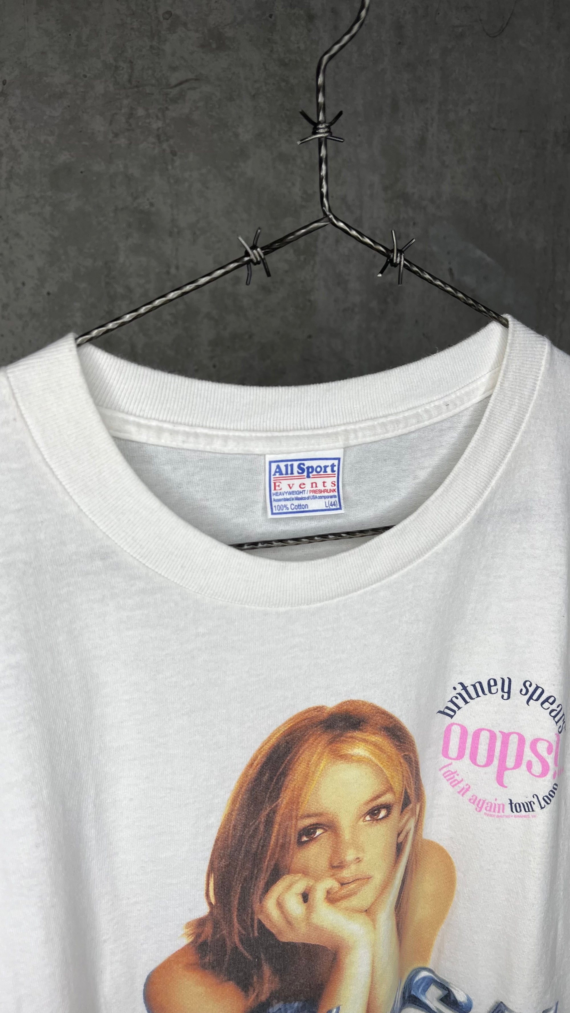 BRITNEY SPEARS OOPS… I DID IT AGAIN TOUR TEE