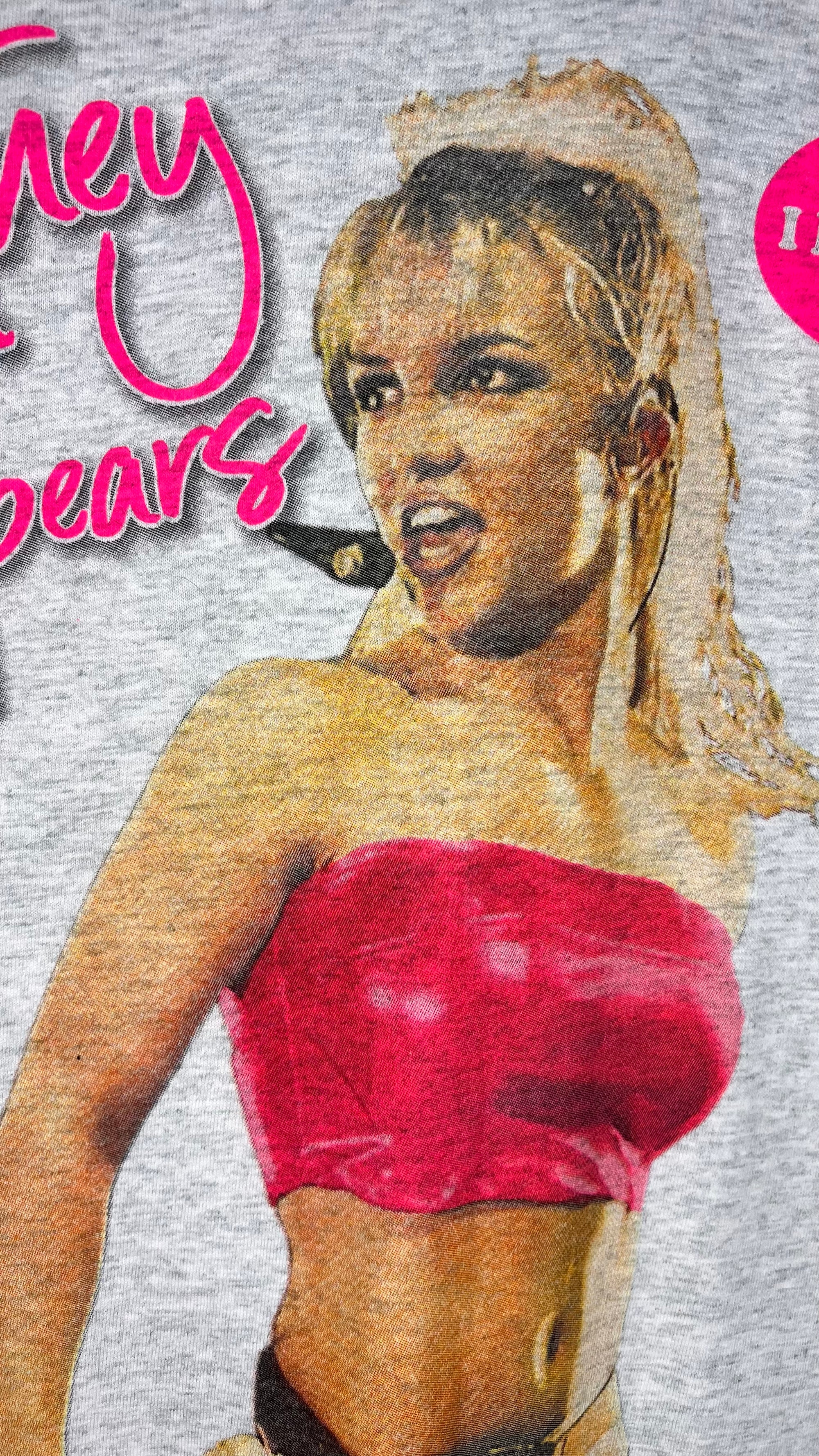 BRITNEY SPEARS OOPS!… I DID IT AGAIN | PARKING LOT GRAY LONG SLEEVE