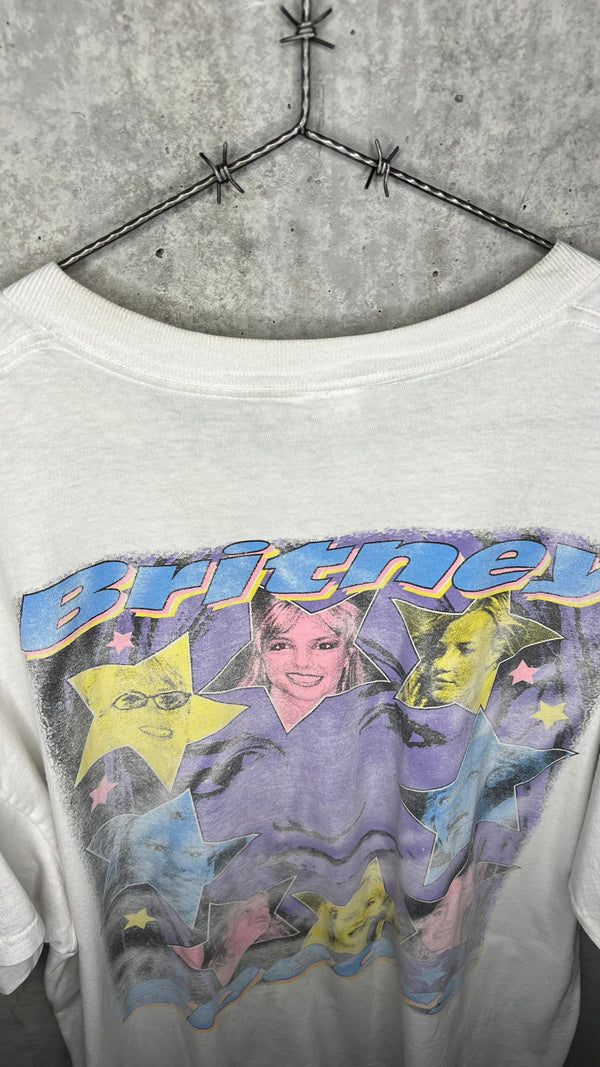 BRITNEY SPEARS PARKING LOT GRAIL WHITE TEE