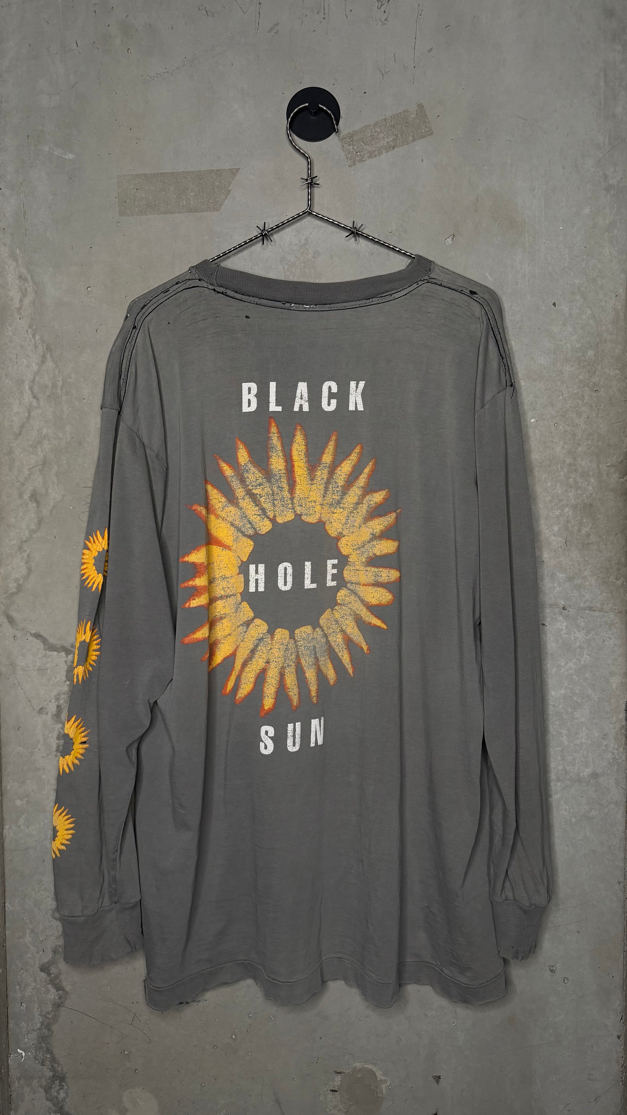SOUNDGARDEN ‘BLACK HOLE SUN’ LONGSLEEVE 94’ | FADED & DISTRESSED