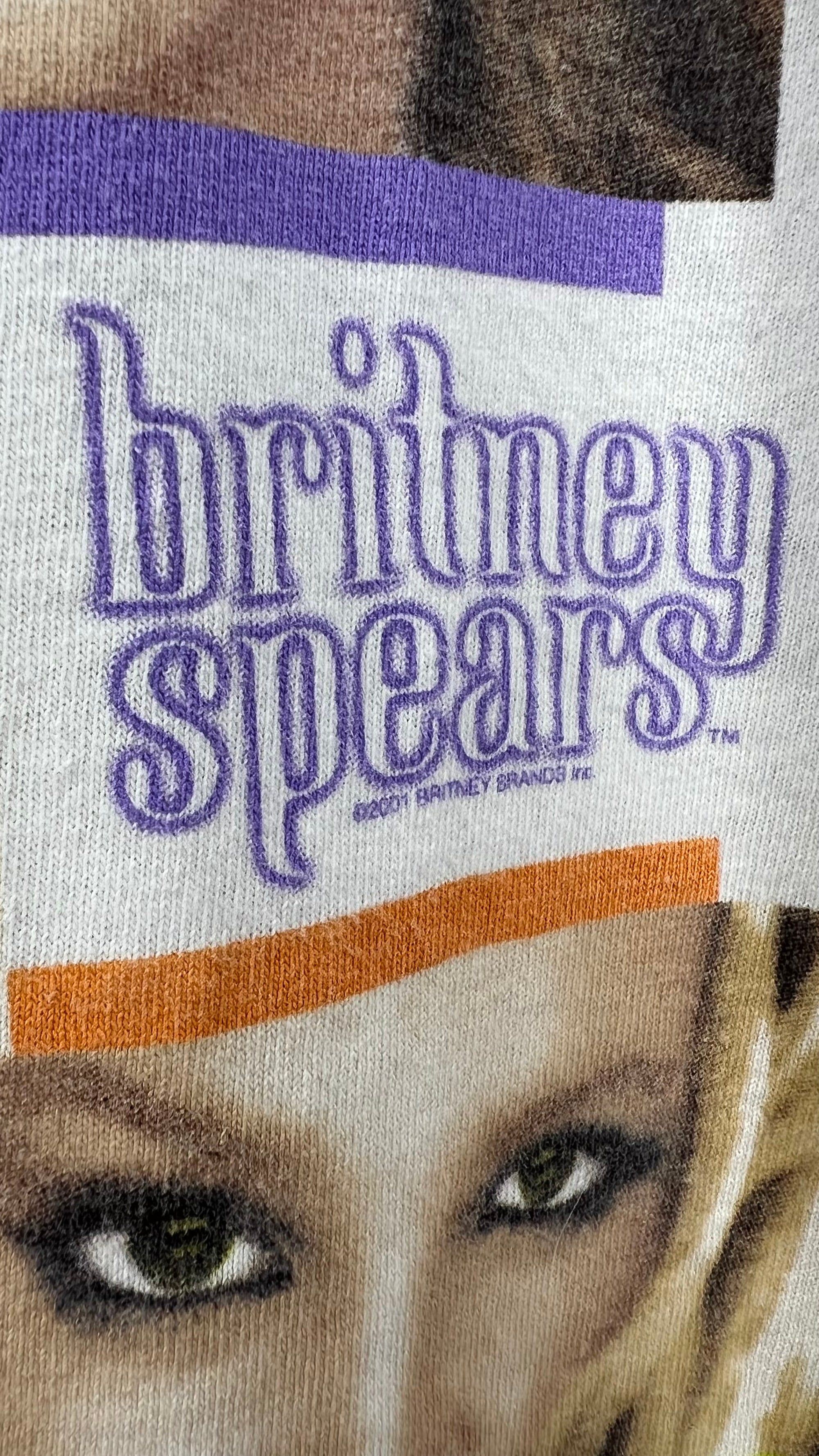 BRITNEY SPEARS THE MANY FACES OF BRITNEY TEE