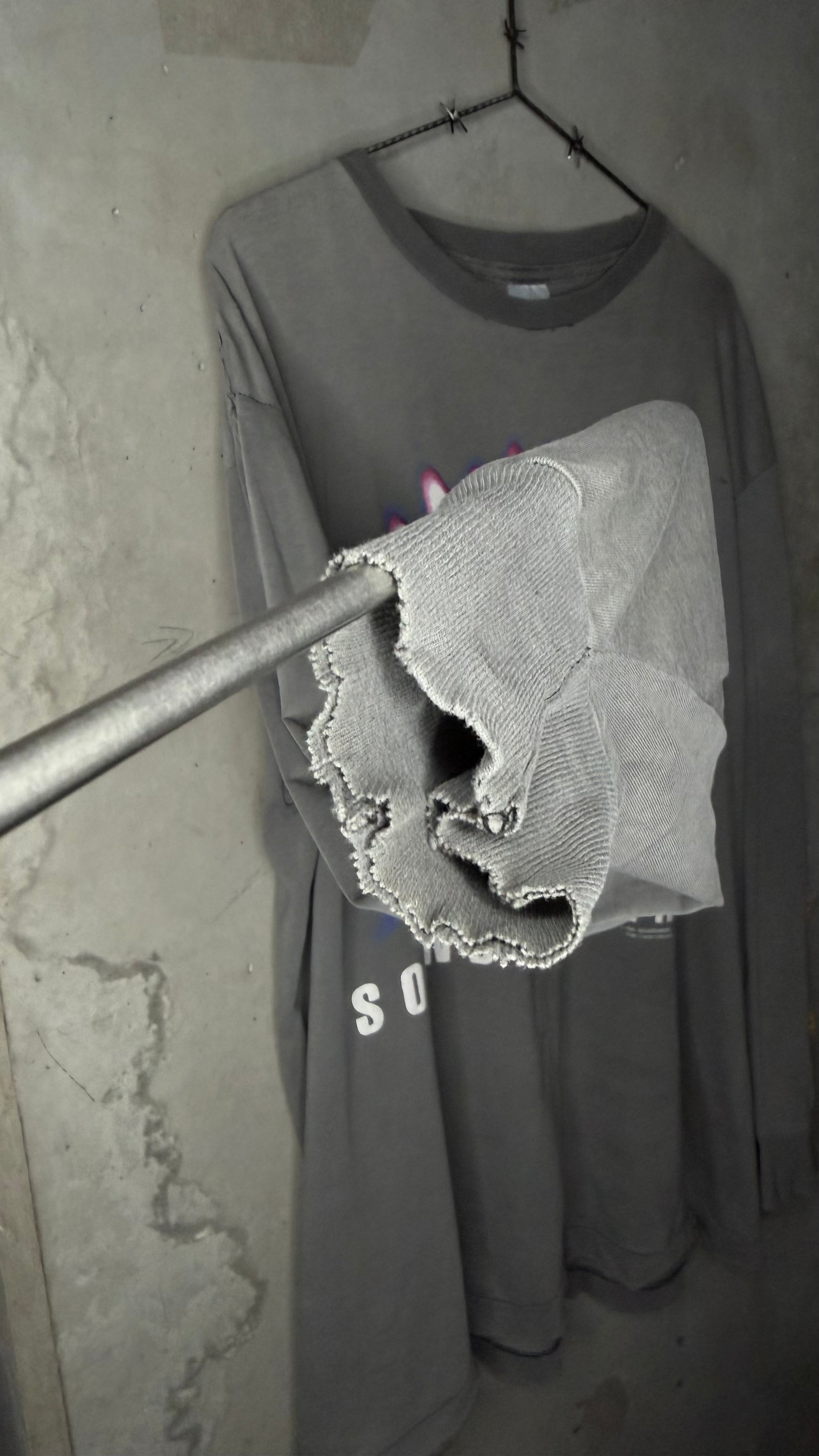 SOUNDGARDEN ‘BLACK HOLE SUN’ LONGSLEEVE 94’ | FADED & DISTRESSED